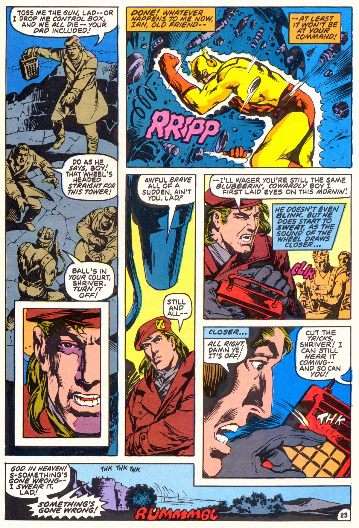 Read online Captain Thunder and Blue Bolt comic -  Issue #5 - 25