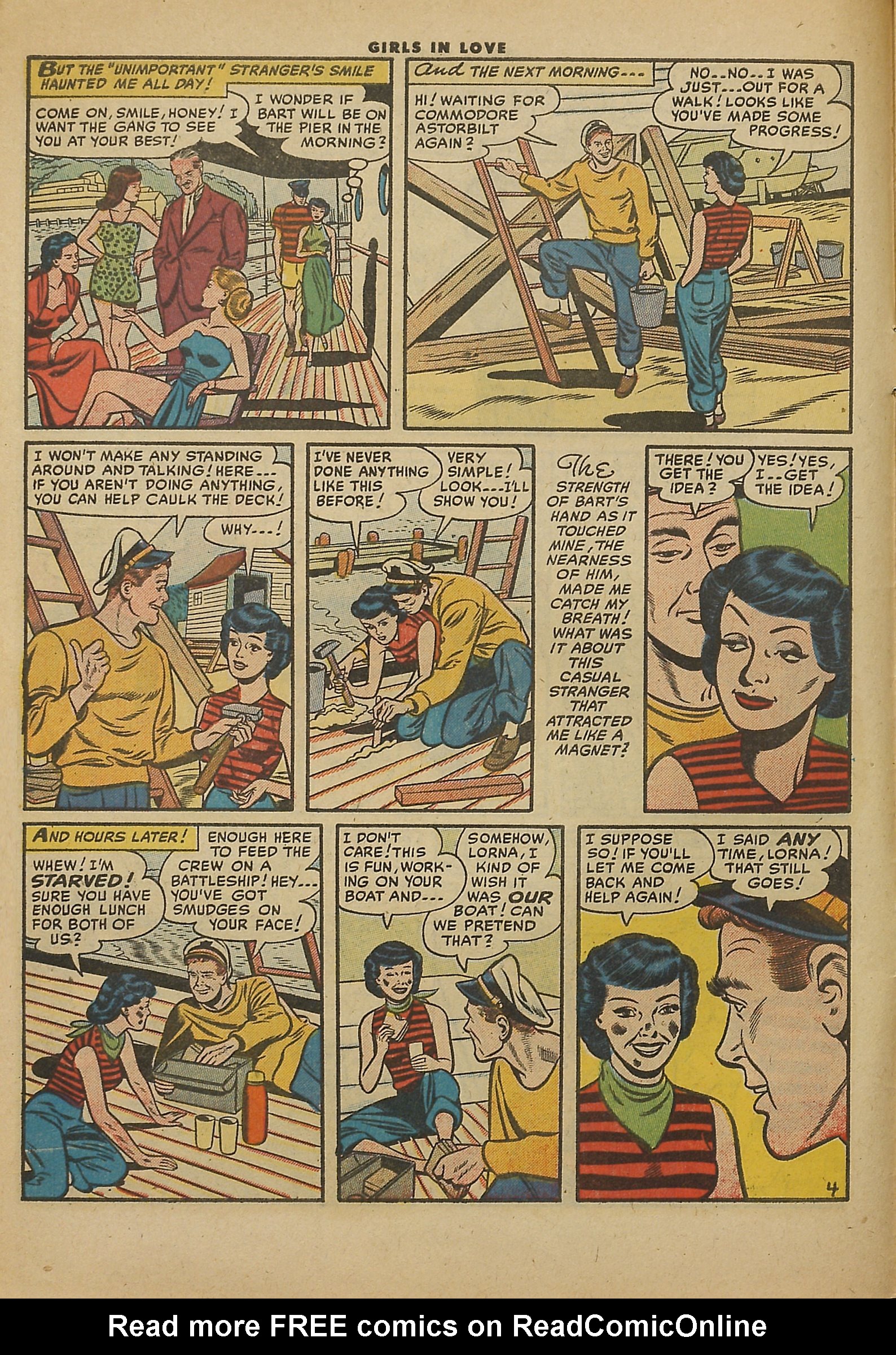 Read online Girls in Love (1955) comic -  Issue #55 - 6
