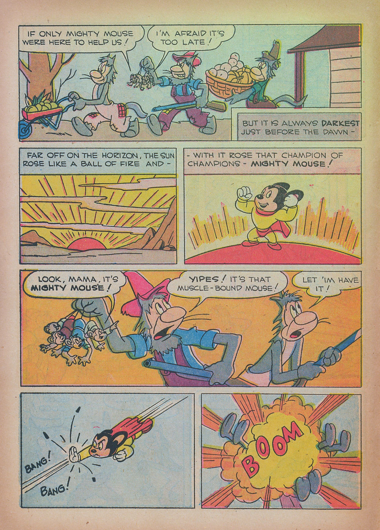 Read online Paul Terry's Mighty Mouse Comics comic -  Issue #26 - 8