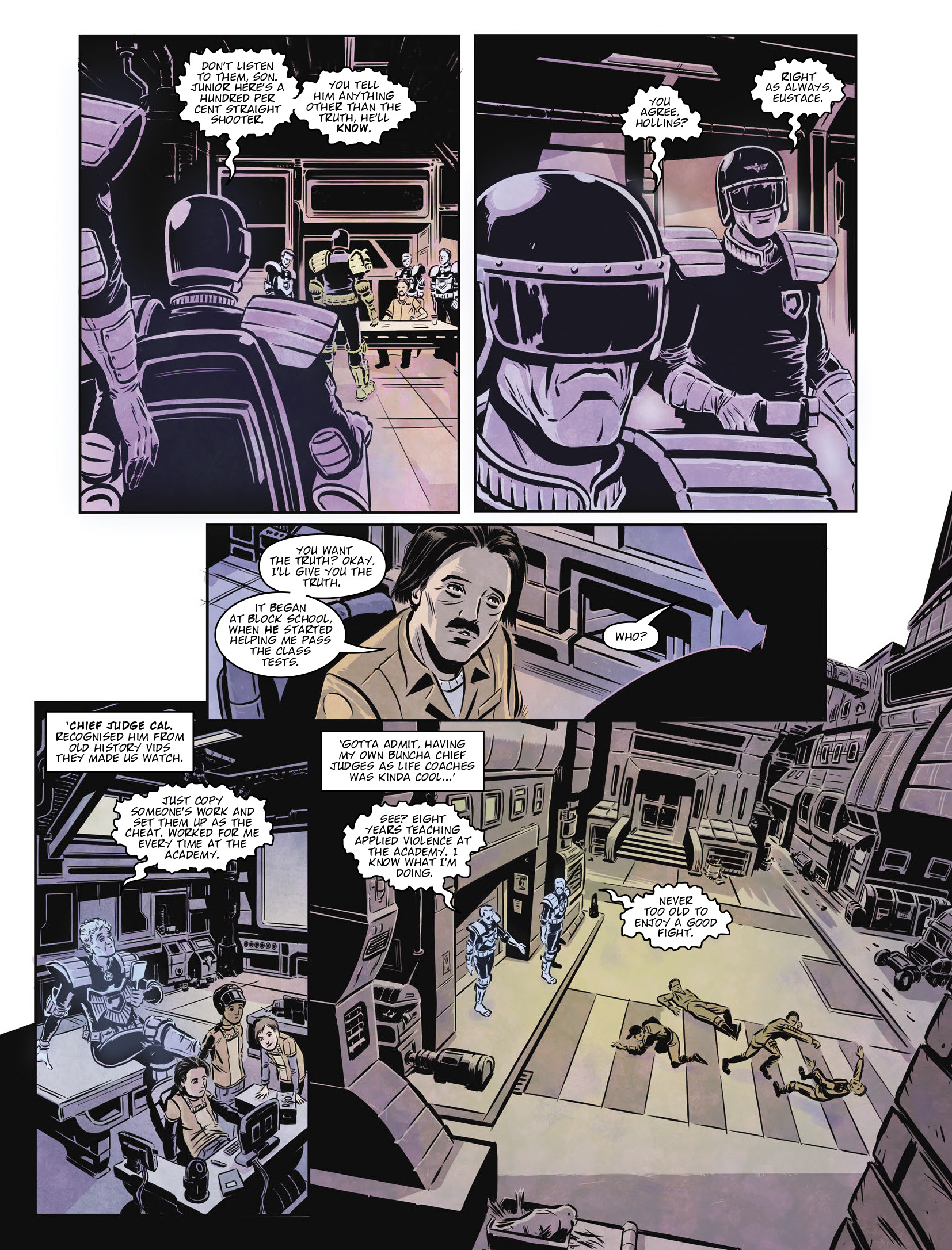 Read online 2000 AD comic -  Issue #2267 - 4