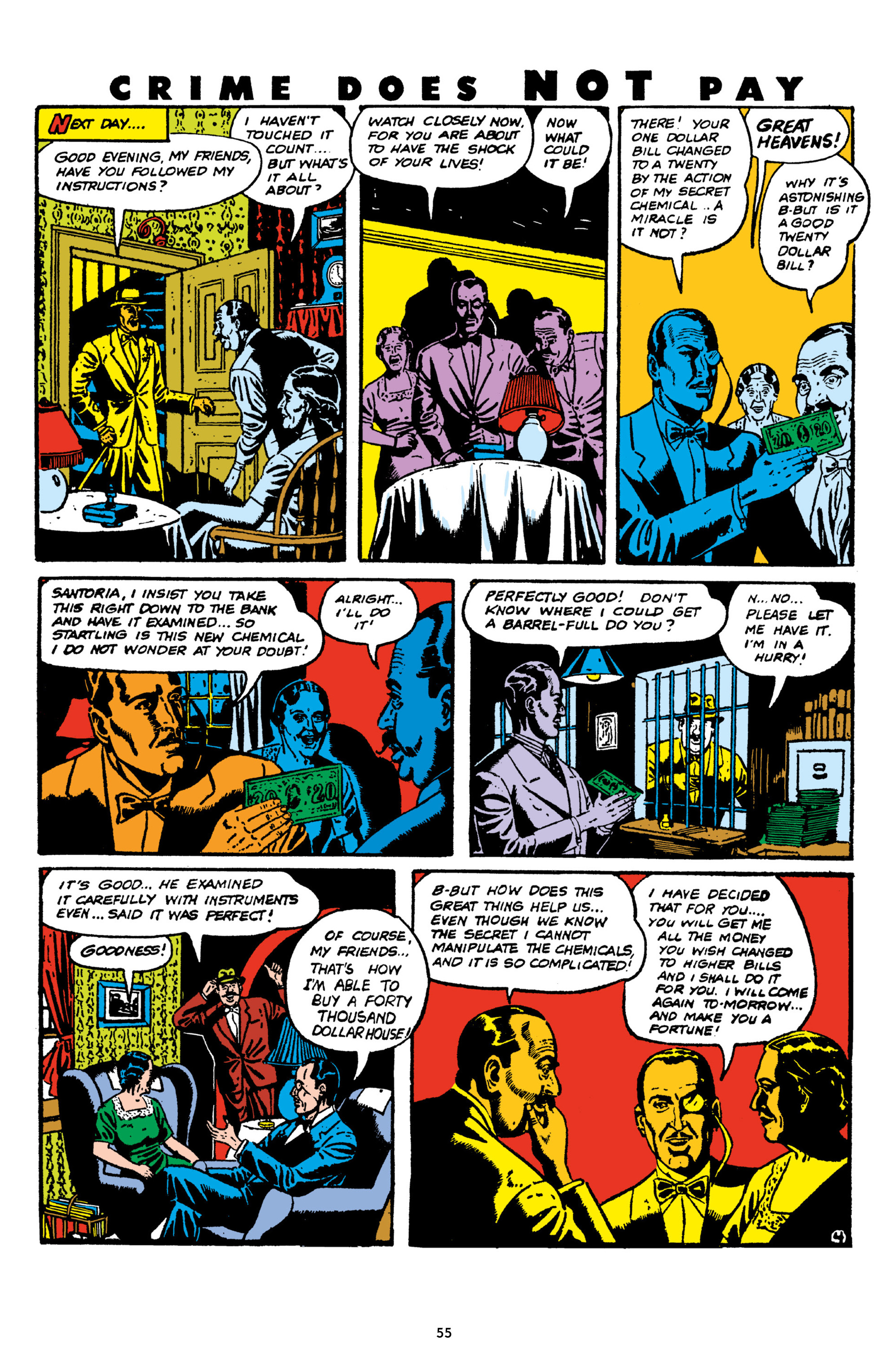 Read online Crime Does Not Pay Archives comic -  Issue # TPB 6 (Part 1) - 57