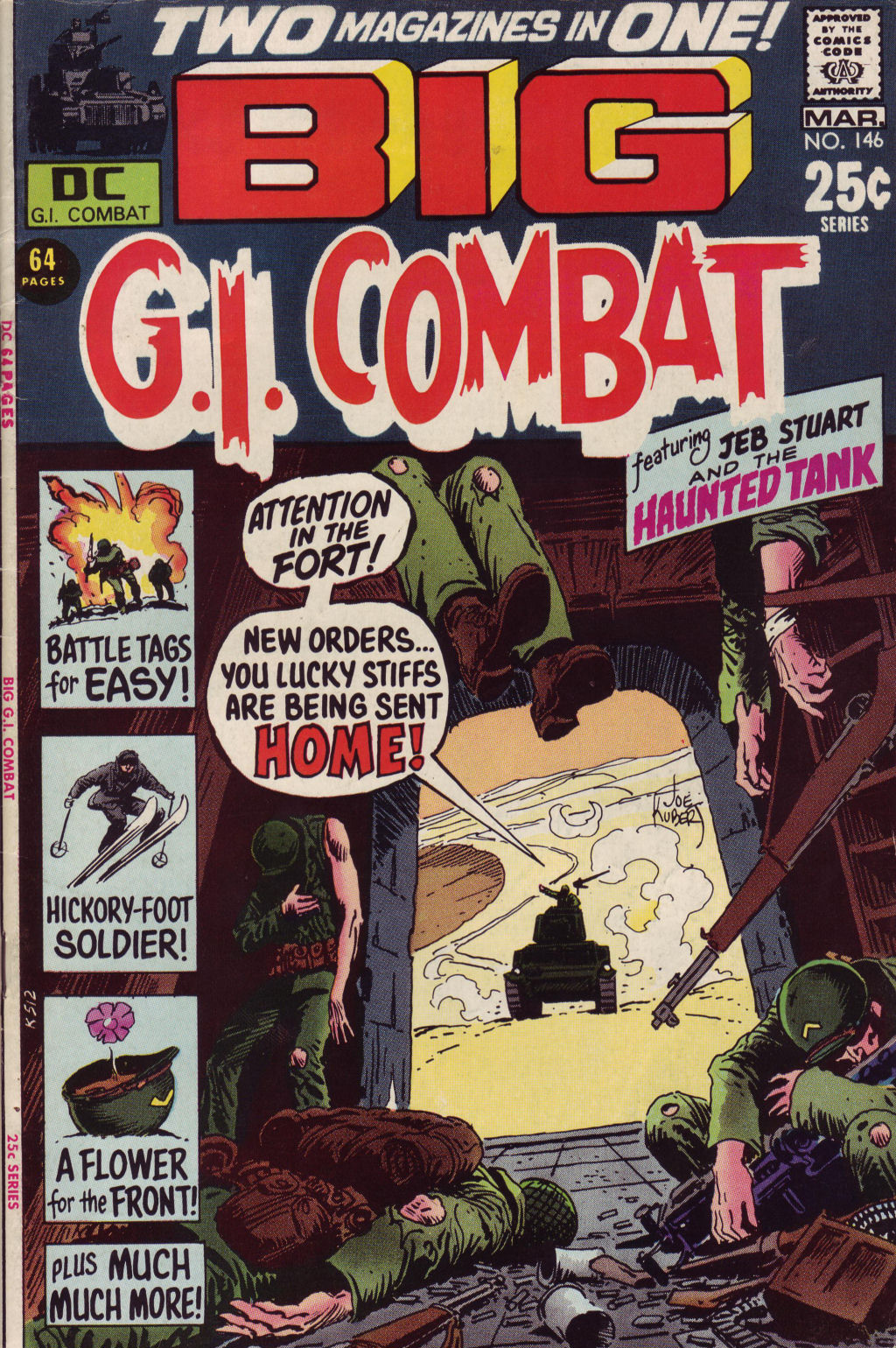 Read online G.I. Combat (1952) comic -  Issue #146 - 1