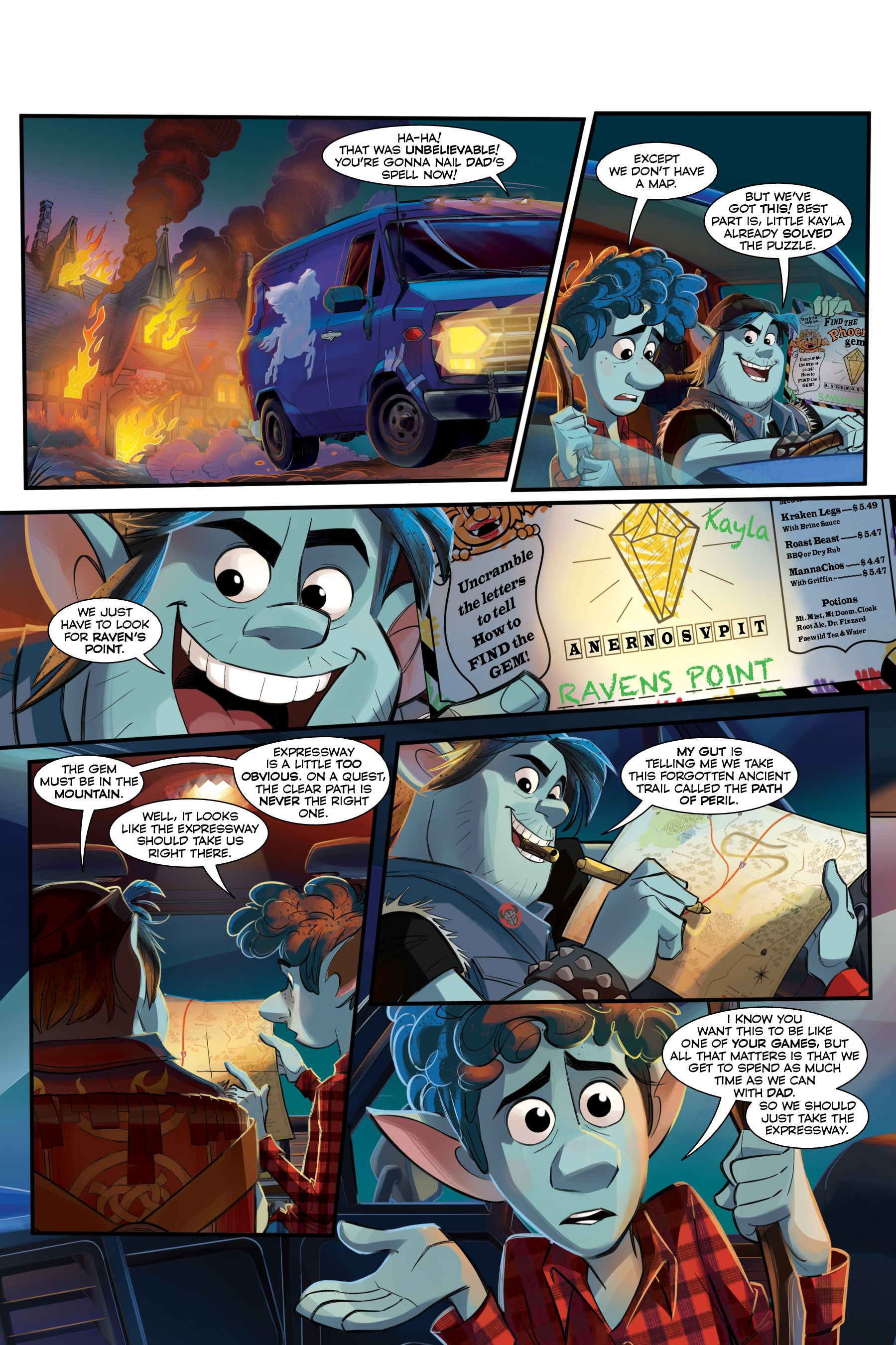 Read online Onward: The Story of the Movie in Comics comic -  Issue # TPB - 26