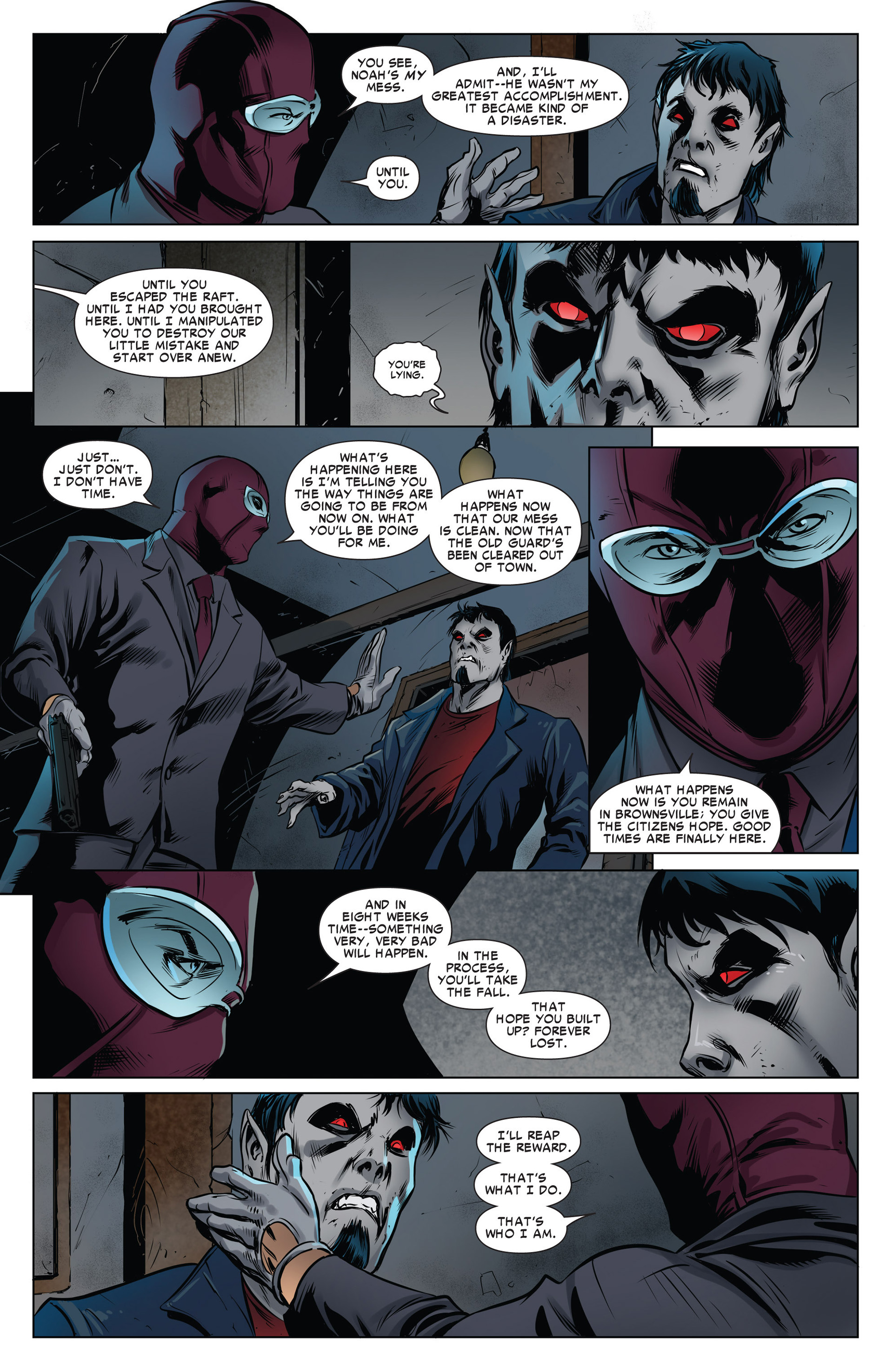 Read online Morbius: The Living Vampire comic -  Issue #5 - 16