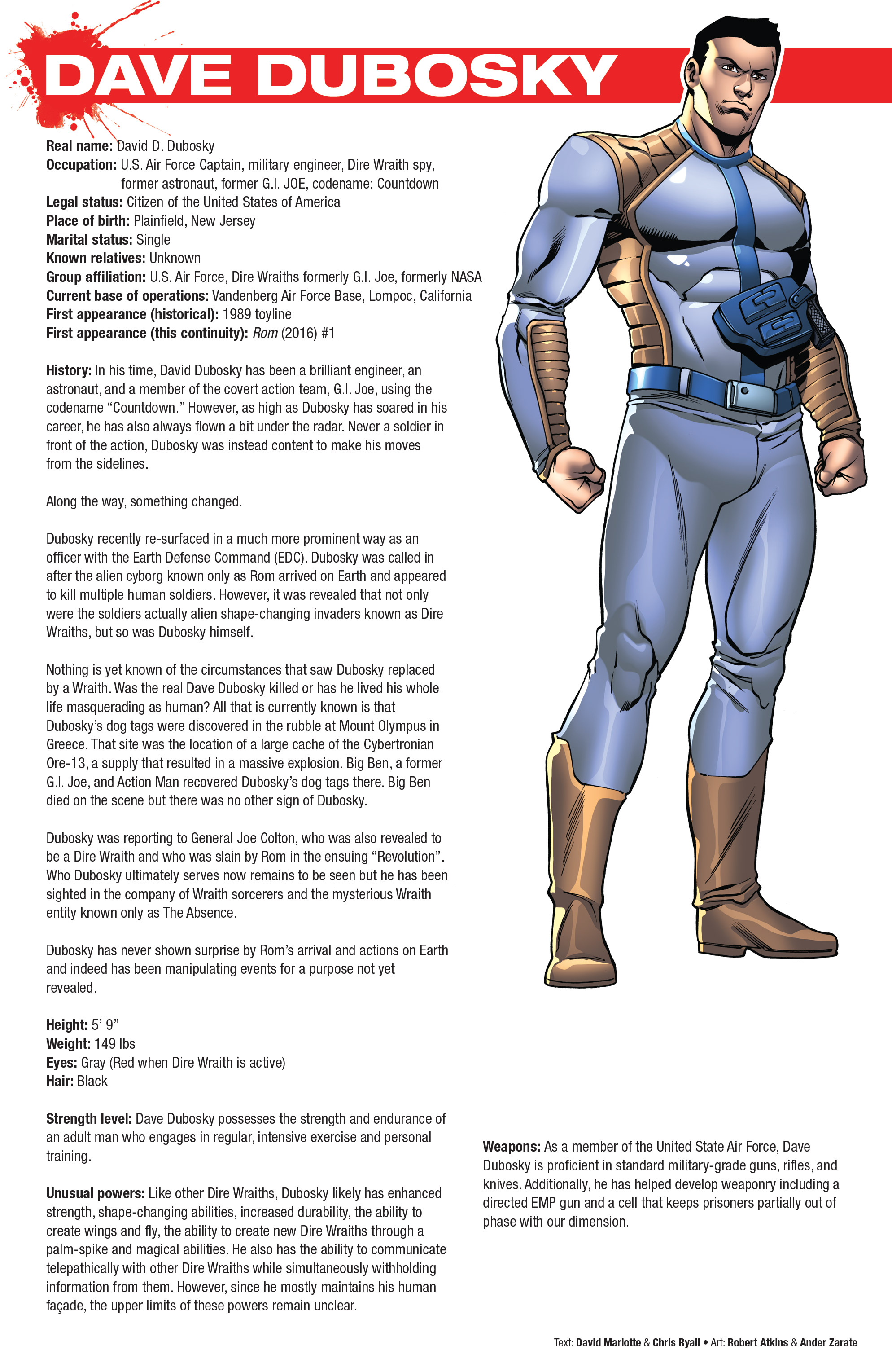 Read online Hasbro Heroes Sourcebook comic -  Issue #1 - 36