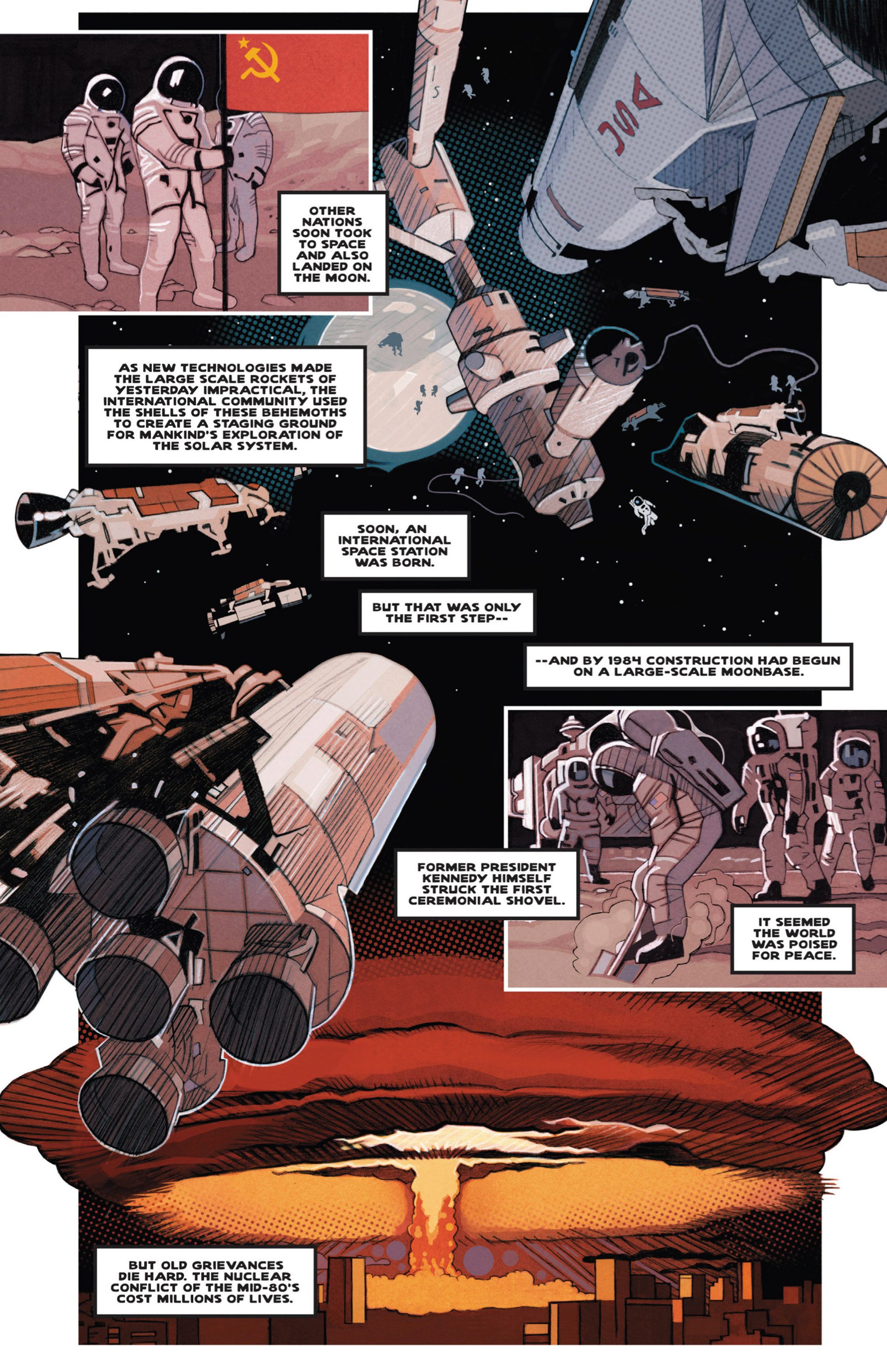 Read online Space: 1999: Aftershock comic -  Issue #1 - 5