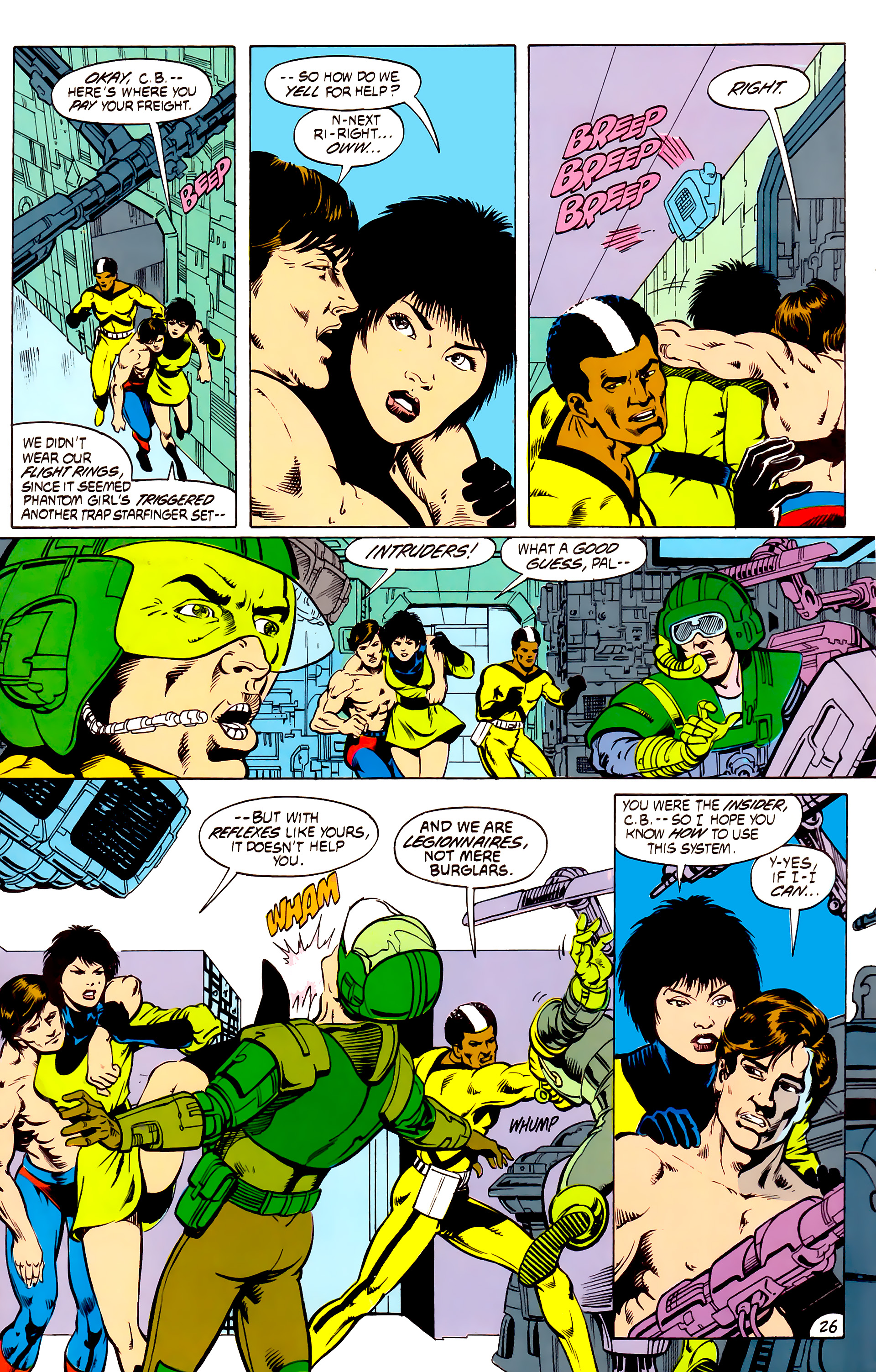 Read online Legion of Super-Heroes (1984) comic -  Issue # _Annual 4 - 27