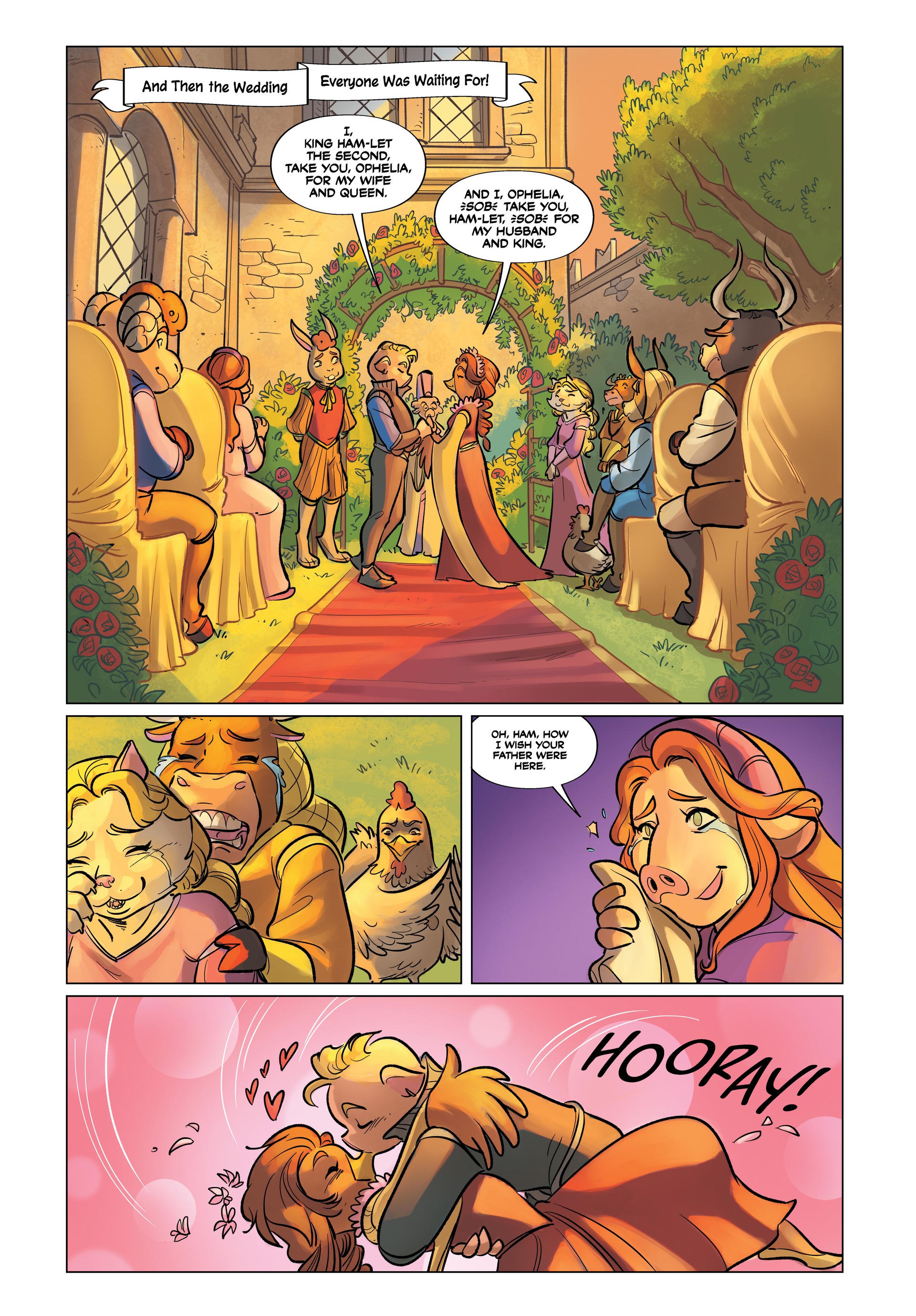 Read online Ham-let: A Shakespearean Mash-up comic -  Issue # Full - 59