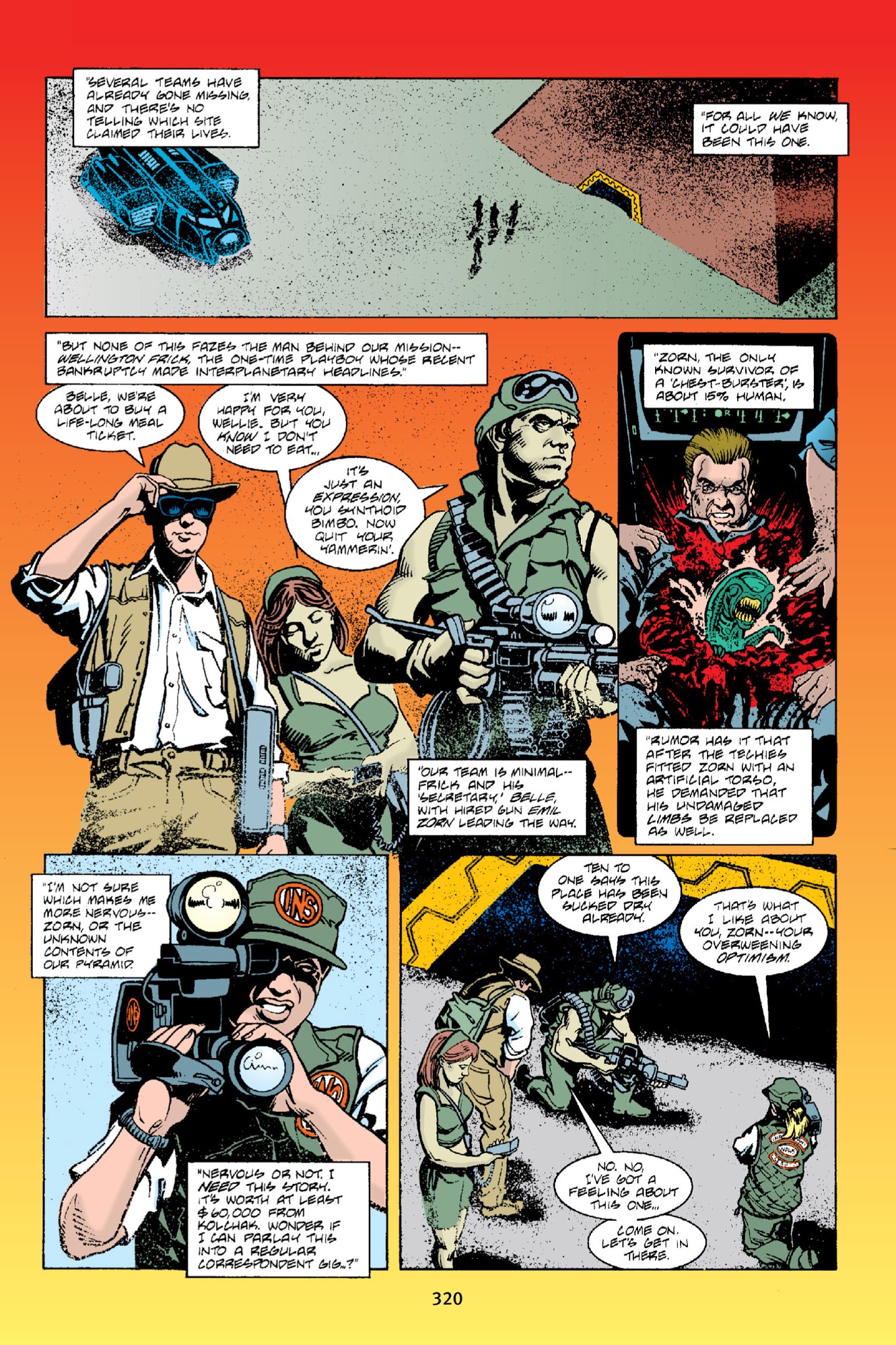 Read online Aliens Omnibus comic -  Issue # TPB 3 - 321