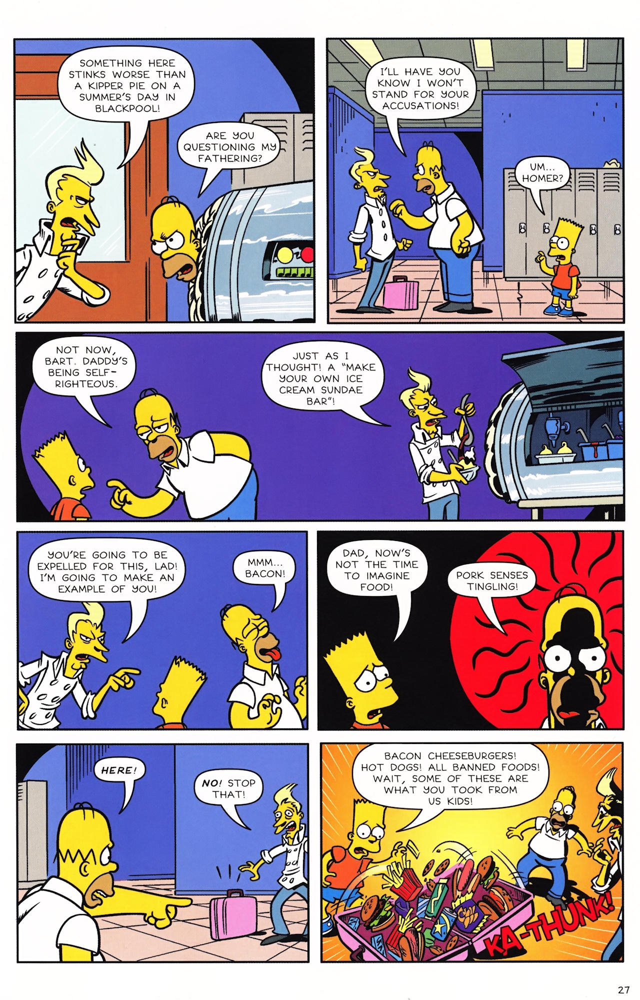 Read online Simpsons Comics comic -  Issue #150 - 22