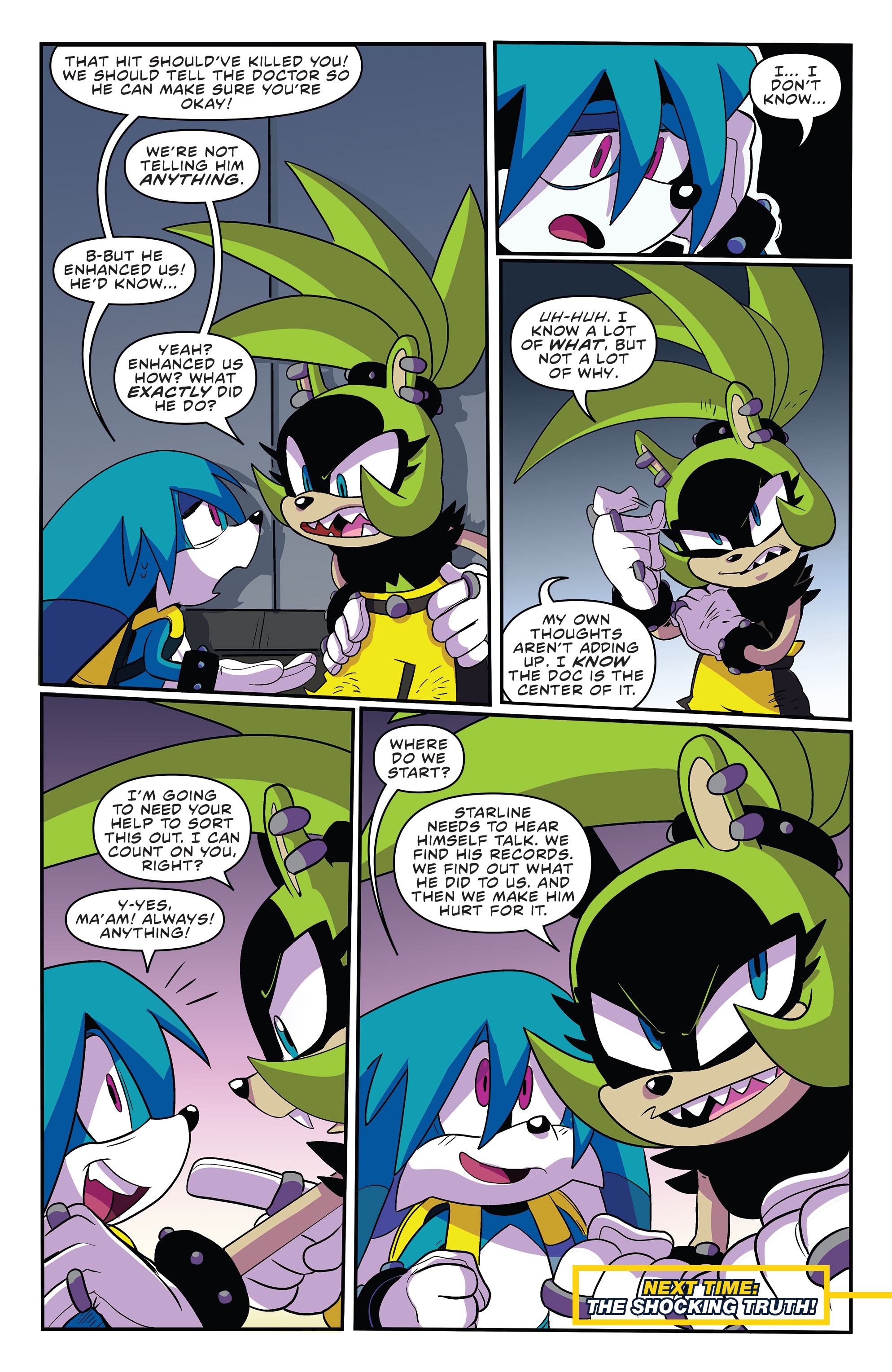 Read online Sonic the Hedgehog: Imposter Syndrome comic -  Issue #2 - 24