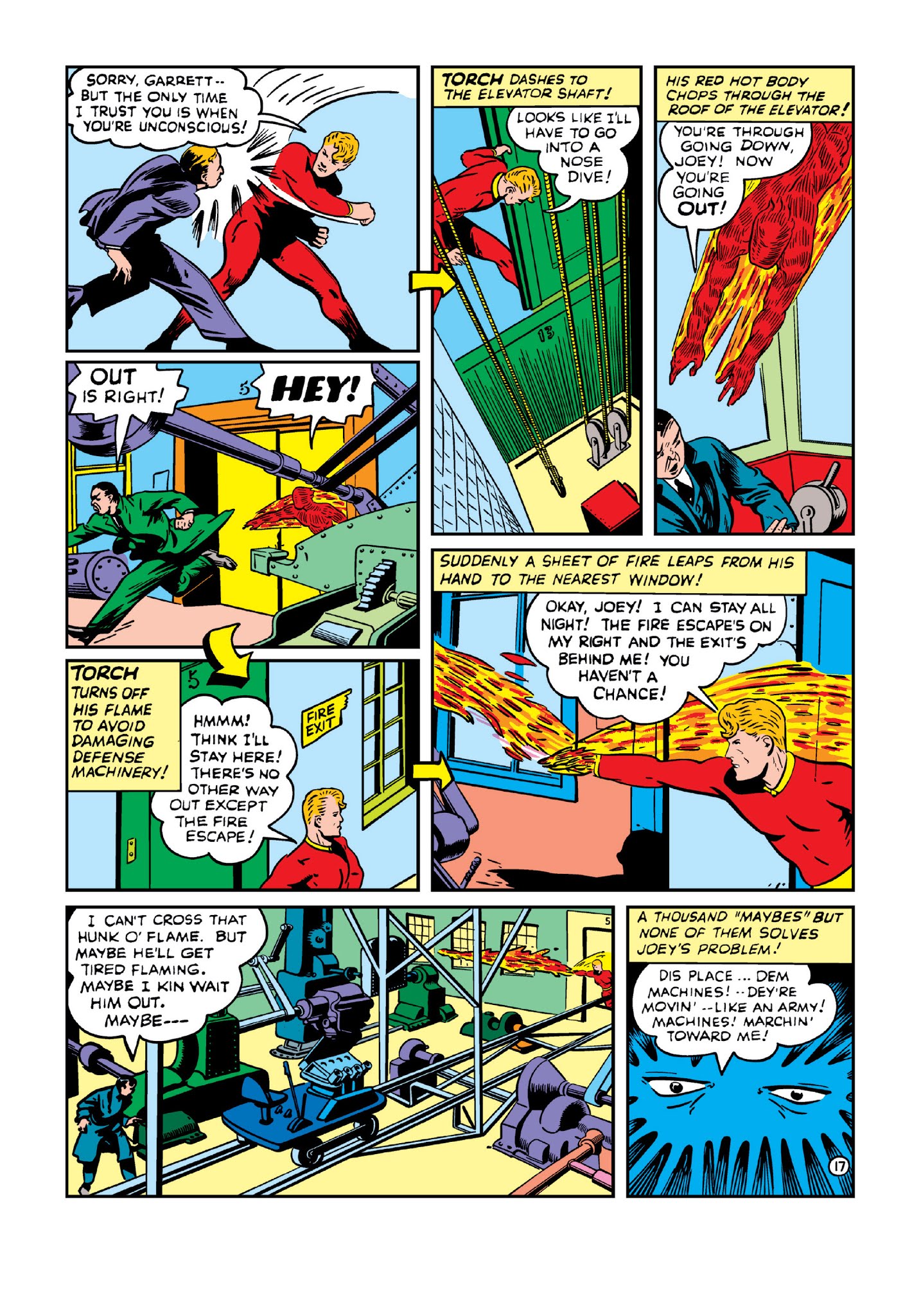 Read online Marvel Masterworks: Golden Age Human Torch comic -  Issue # TPB 3 (Part 1) - 70