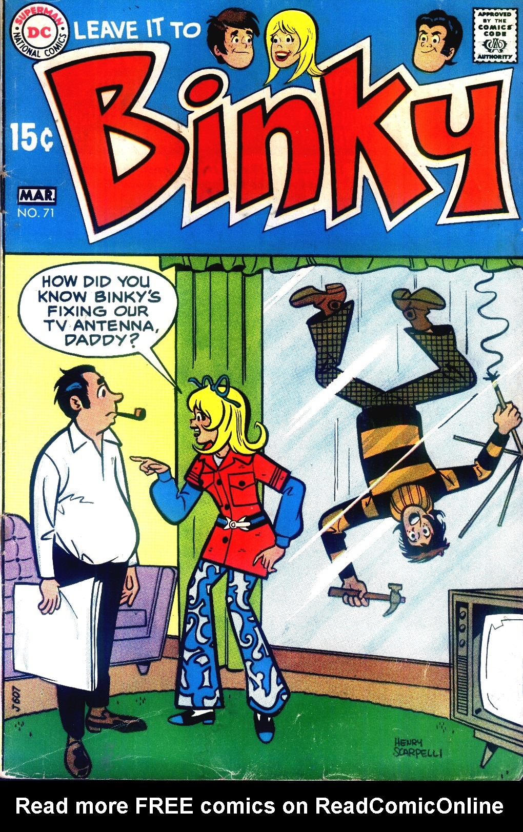 Read online Leave it to Binky comic -  Issue #71 - 1