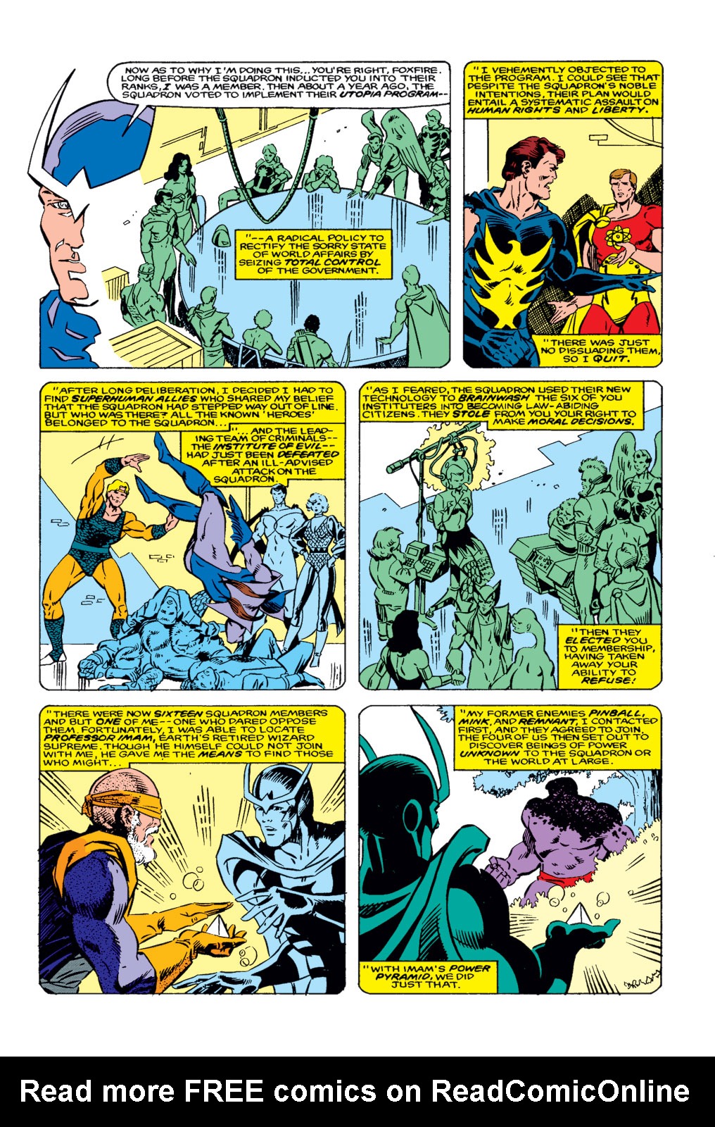 Read online Squadron Supreme (1985) comic -  Issue #12 - 4