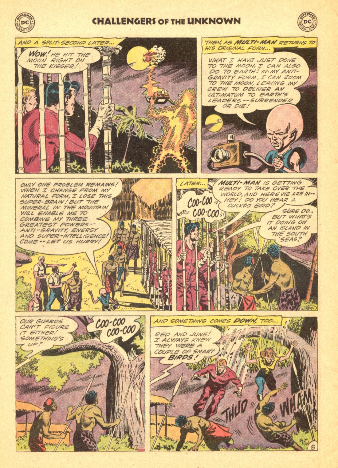 Challengers of the Unknown (1958) Issue #24 #24 - English 28