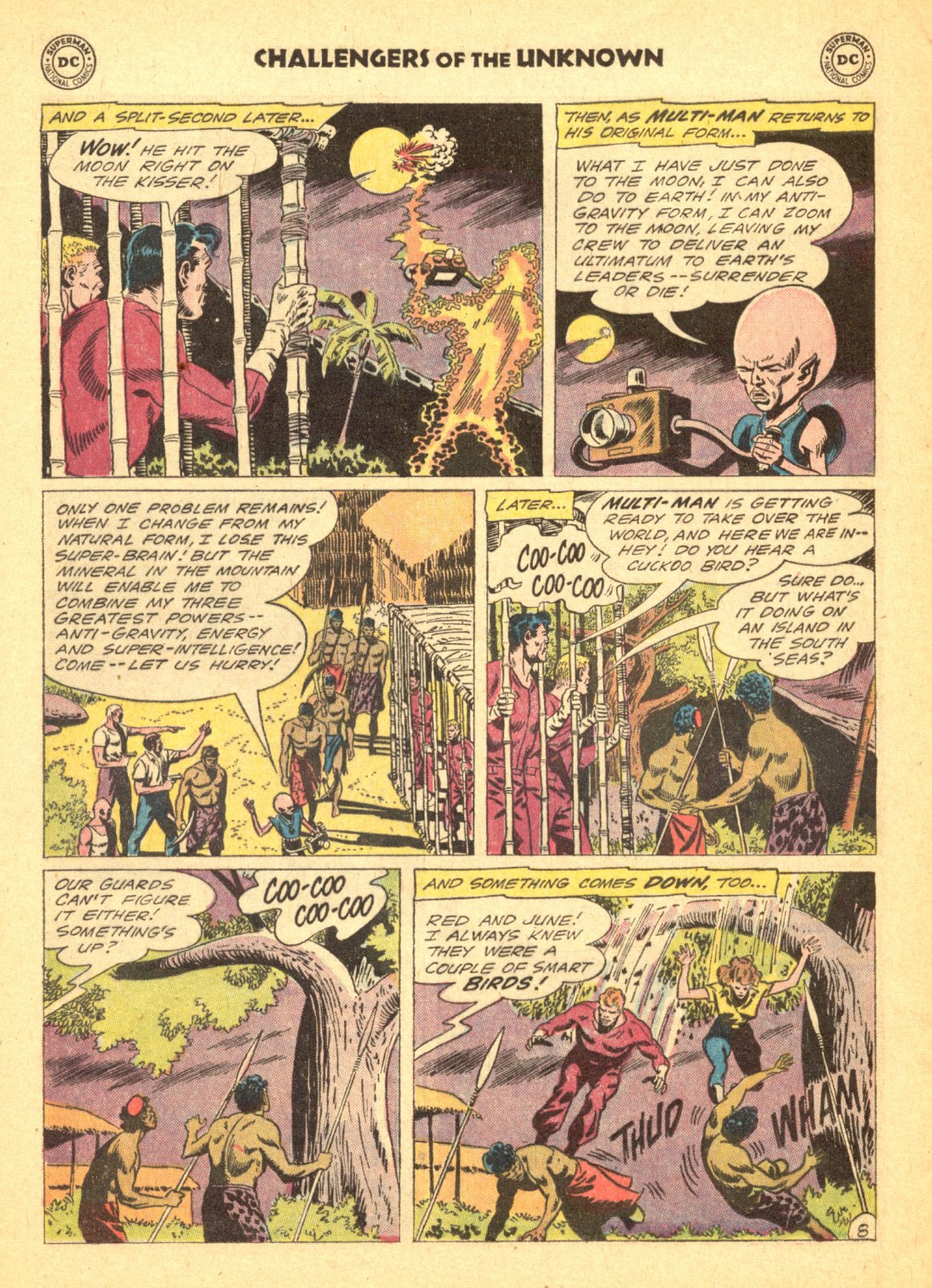 Read online Challengers of the Unknown (1958) comic -  Issue #24 - 28