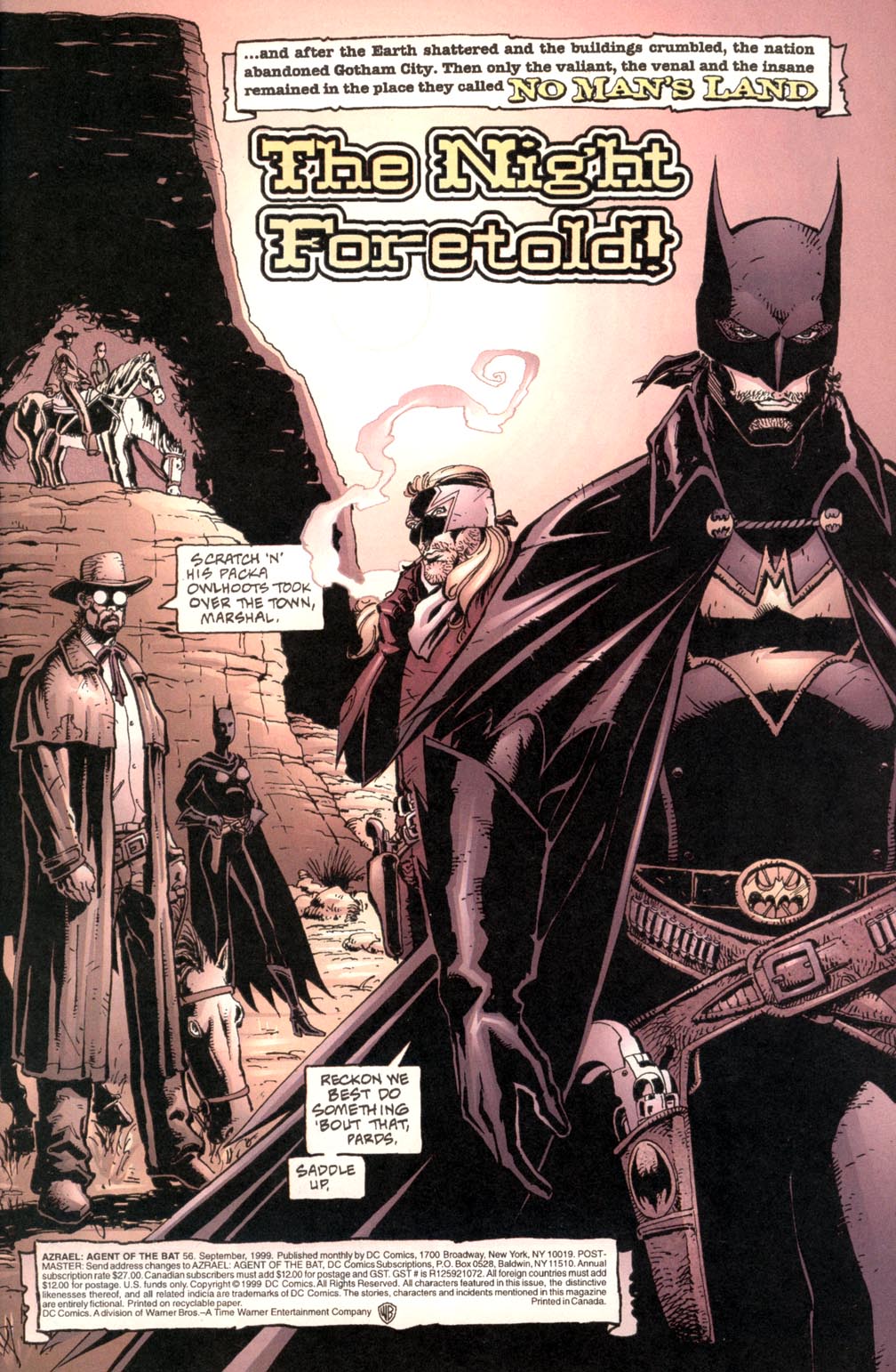 Read online Azrael: Agent of the Bat comic -  Issue #56 - 2