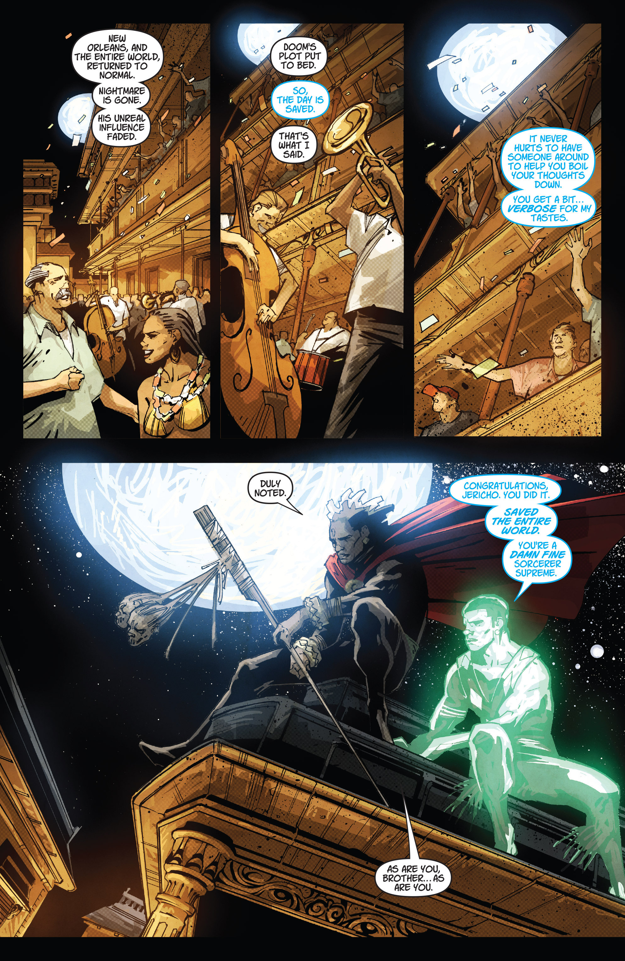 Read online Doctor Voodoo: Avenger of the Supernatural comic -  Issue # _TPB (Part 2) - 17