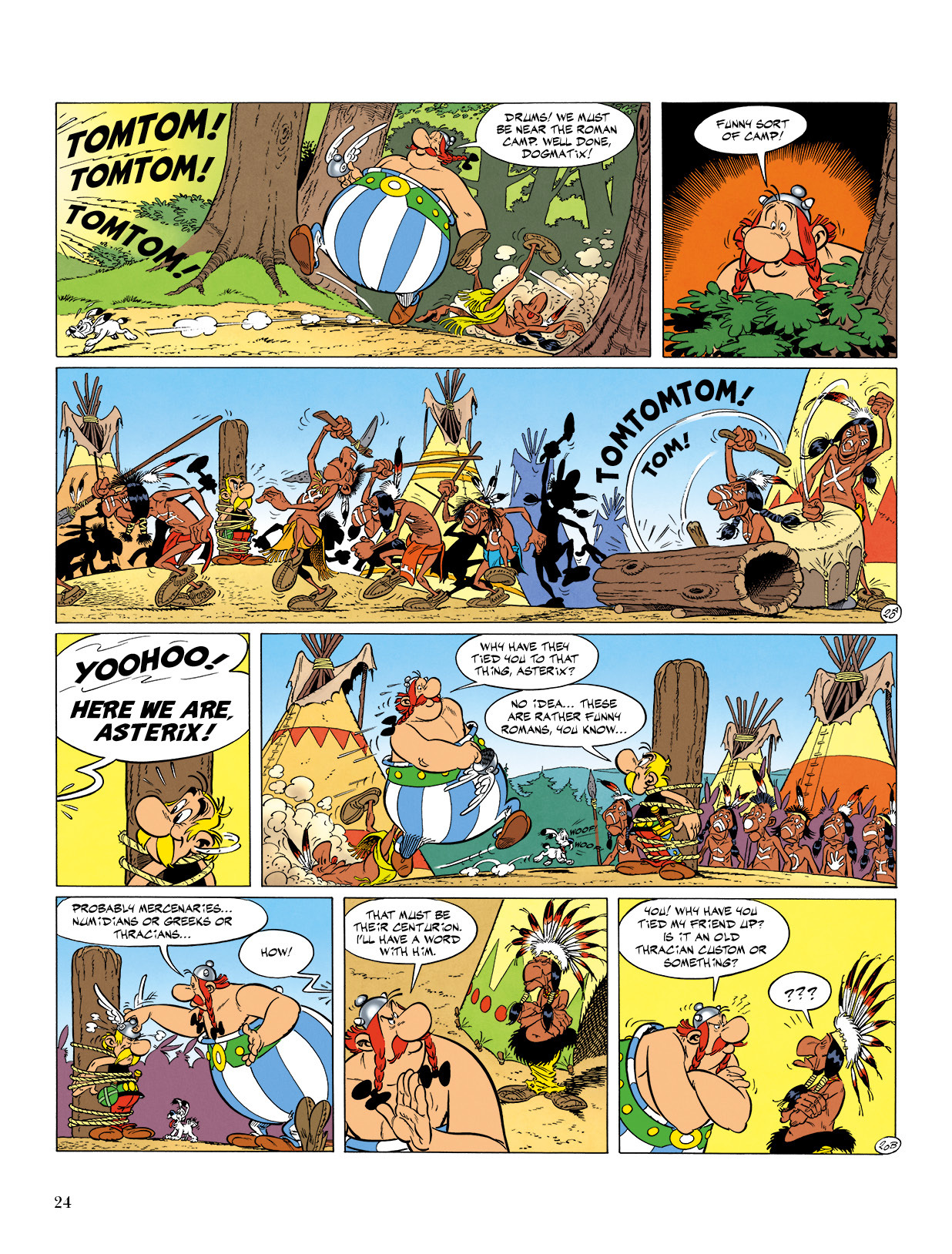 Read online Asterix comic -  Issue #22 - 25