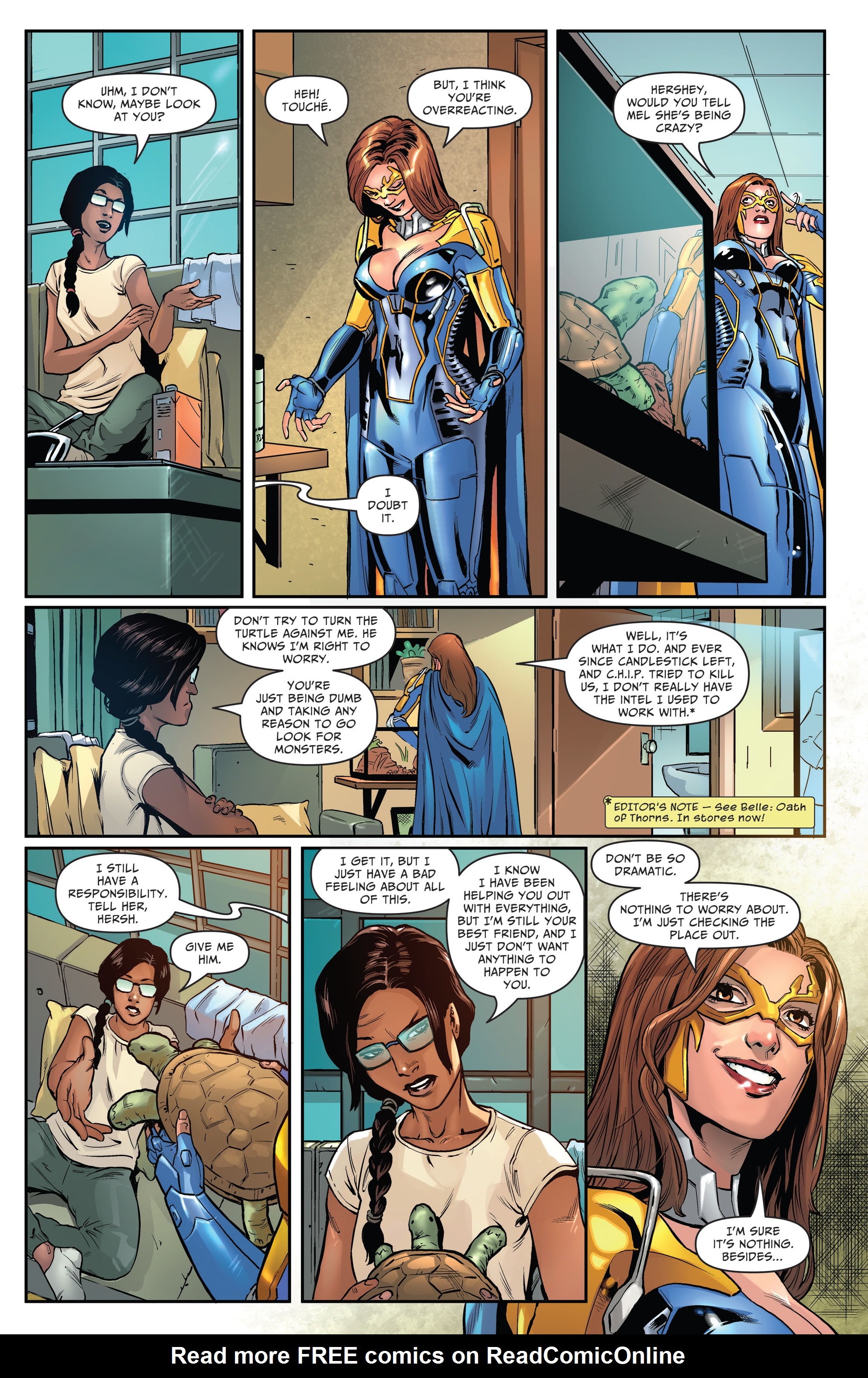 Read online Belle: Thunder of Gods comic -  Issue # Full - 12