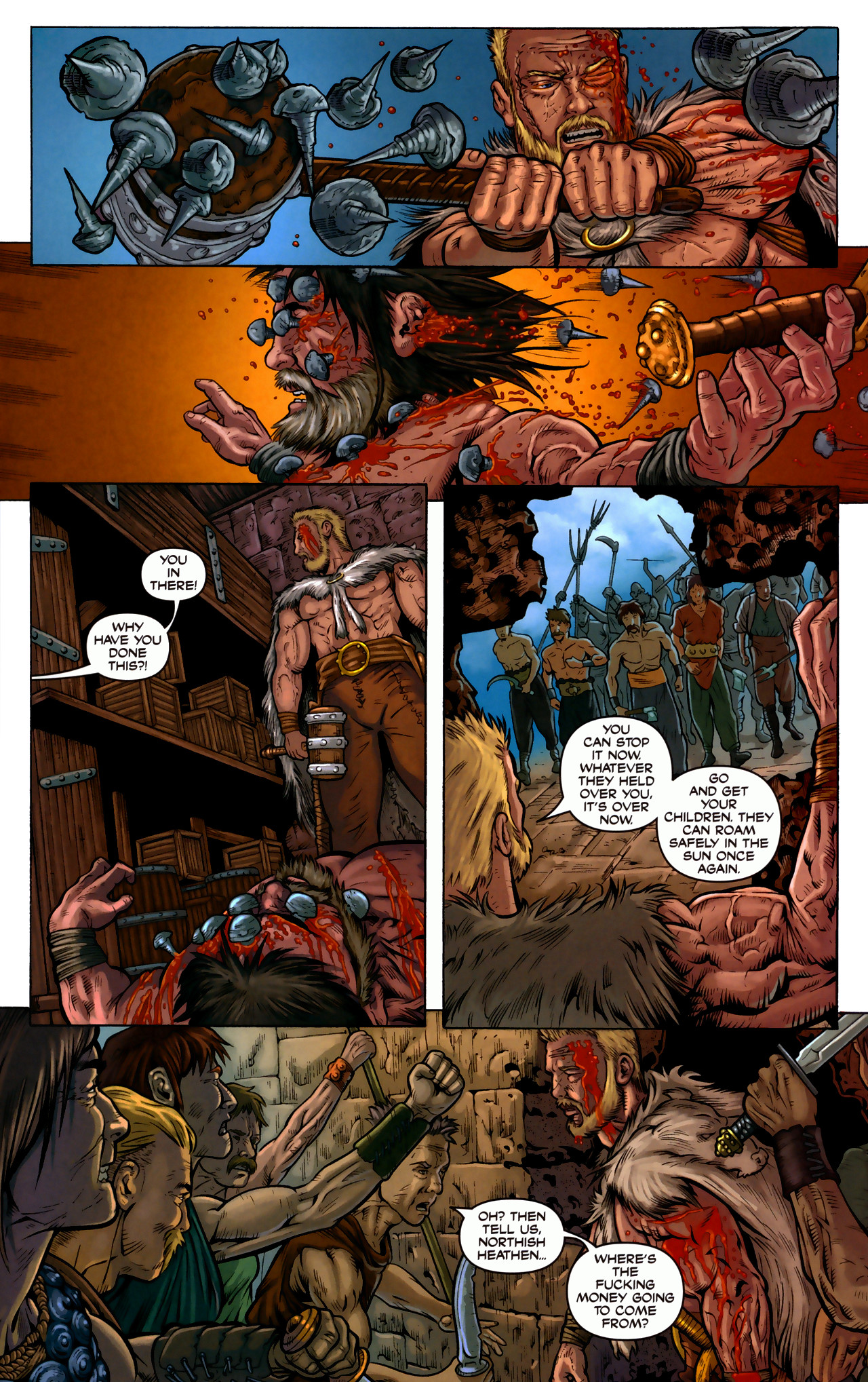 Read online Warren Ellis Wolfskin comic -  Issue # _Annual 1 - 32