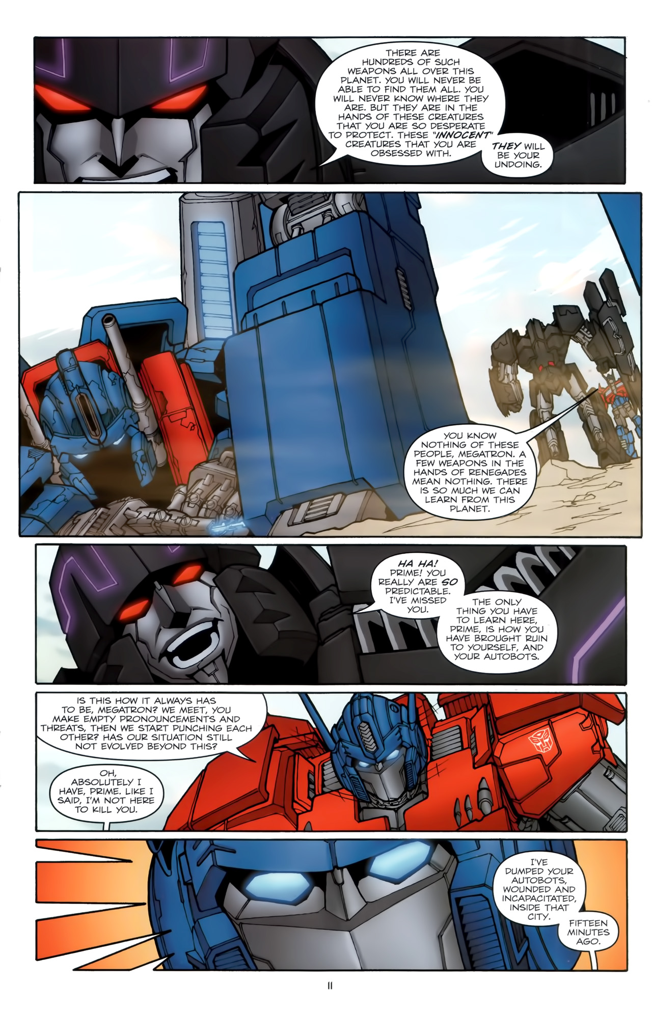 Read online The Transformers (2009) comic -  Issue #17 - 15