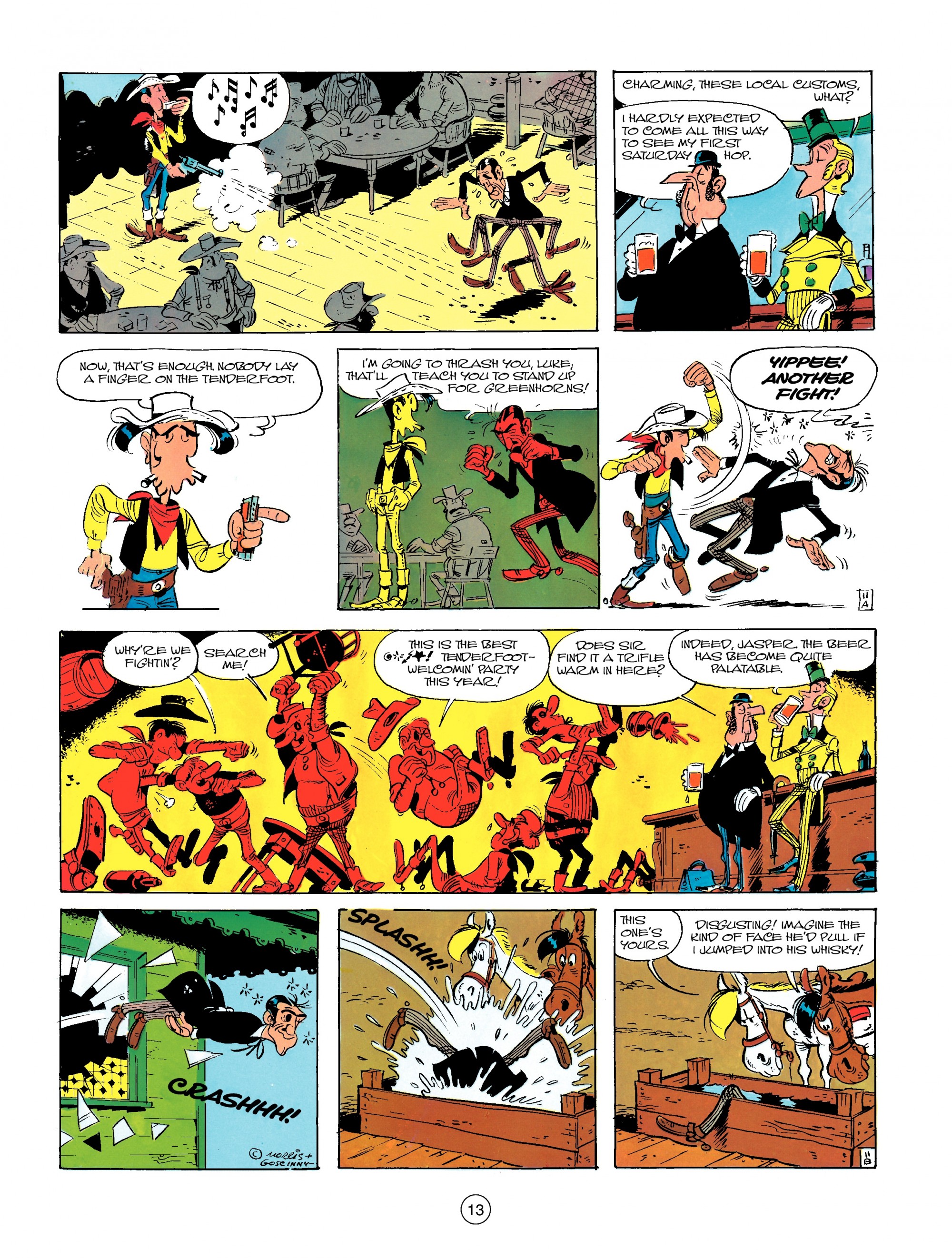 Read online A Lucky Luke Adventure comic -  Issue #13 - 13
