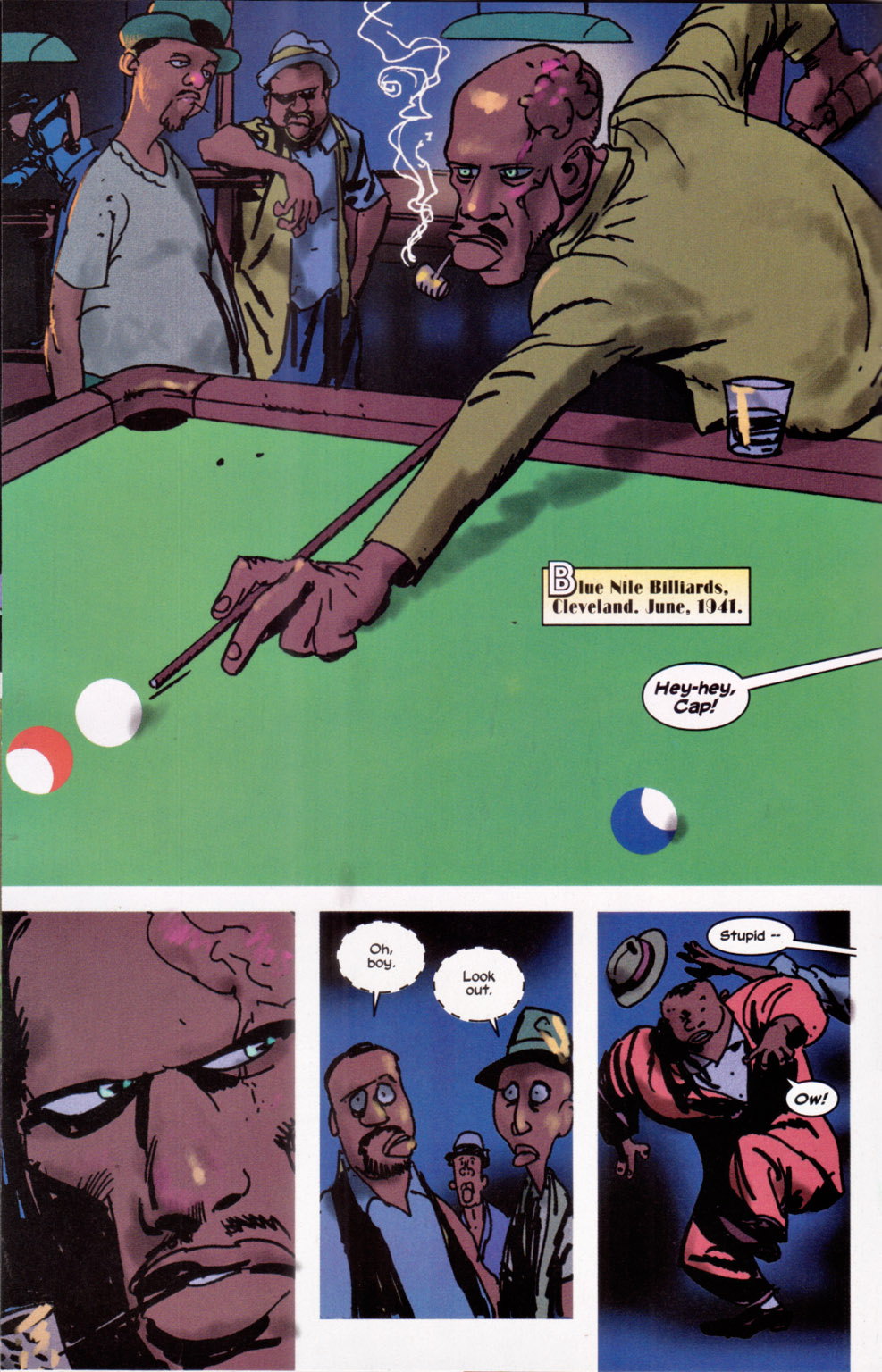 Read online Truth: Red, White & Black comic -  Issue #1 - 12