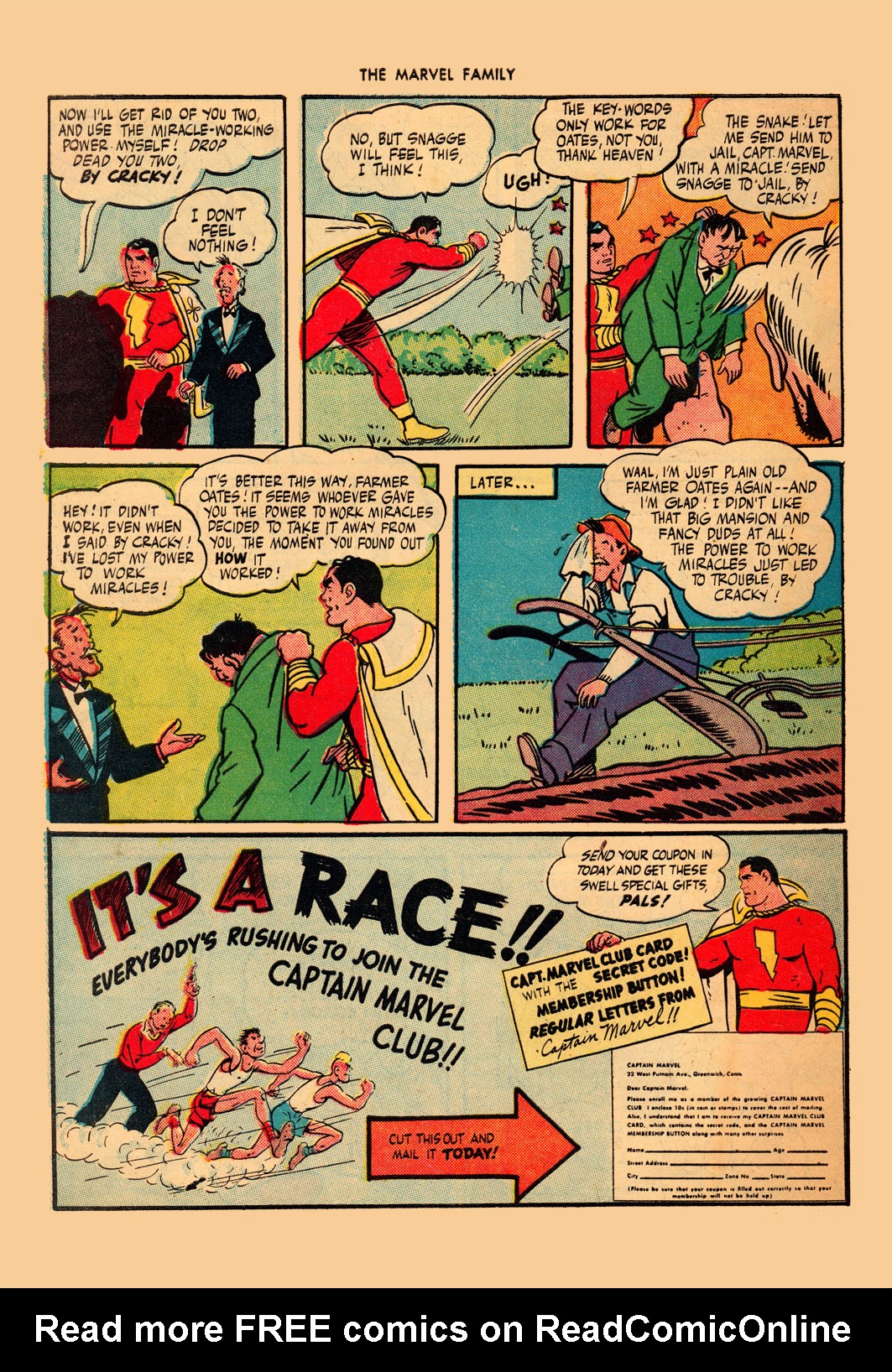 Read online The Marvel Family comic -  Issue #2 - 34