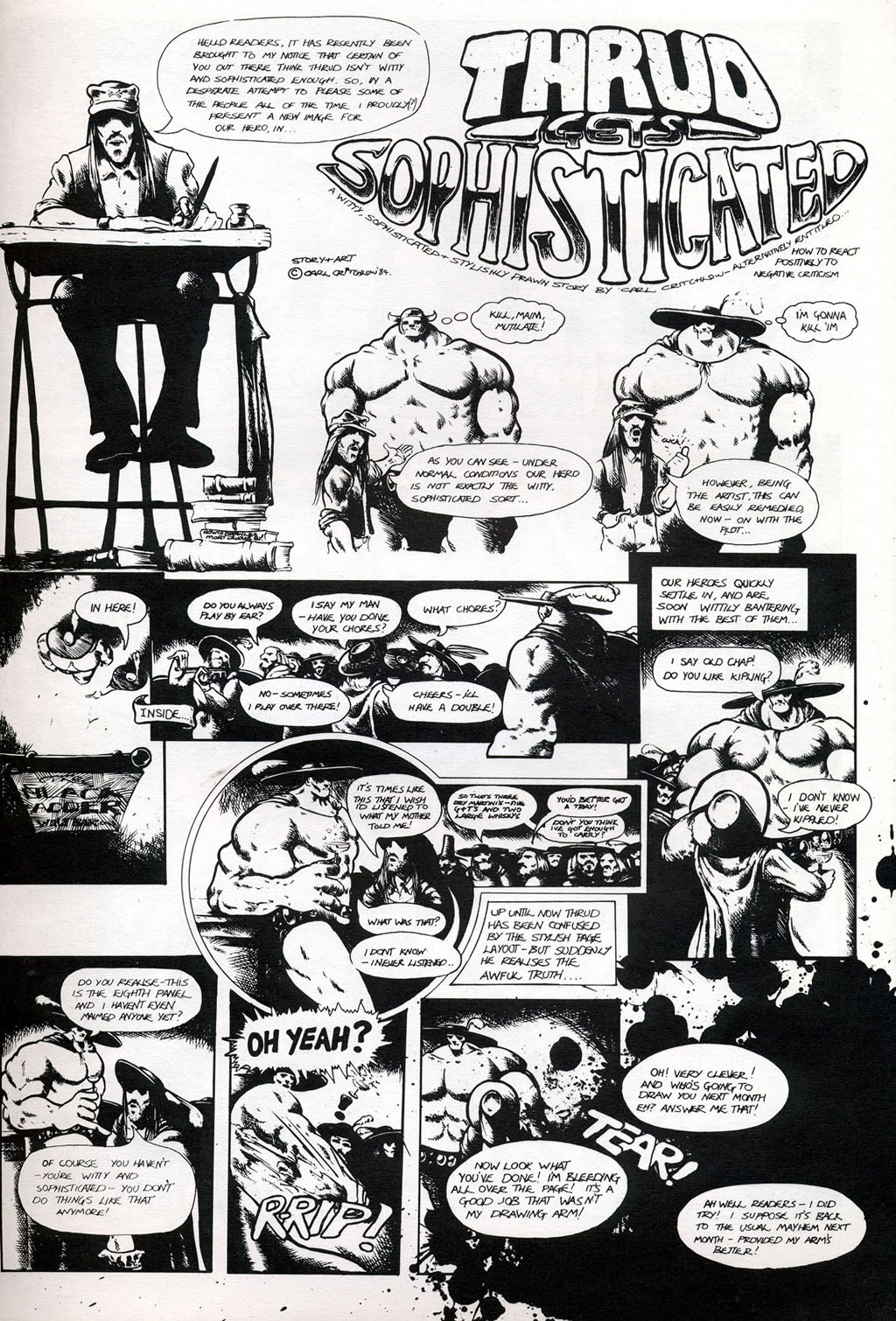 Read online Thrud the Barbarian comic -  Issue # Full - 21