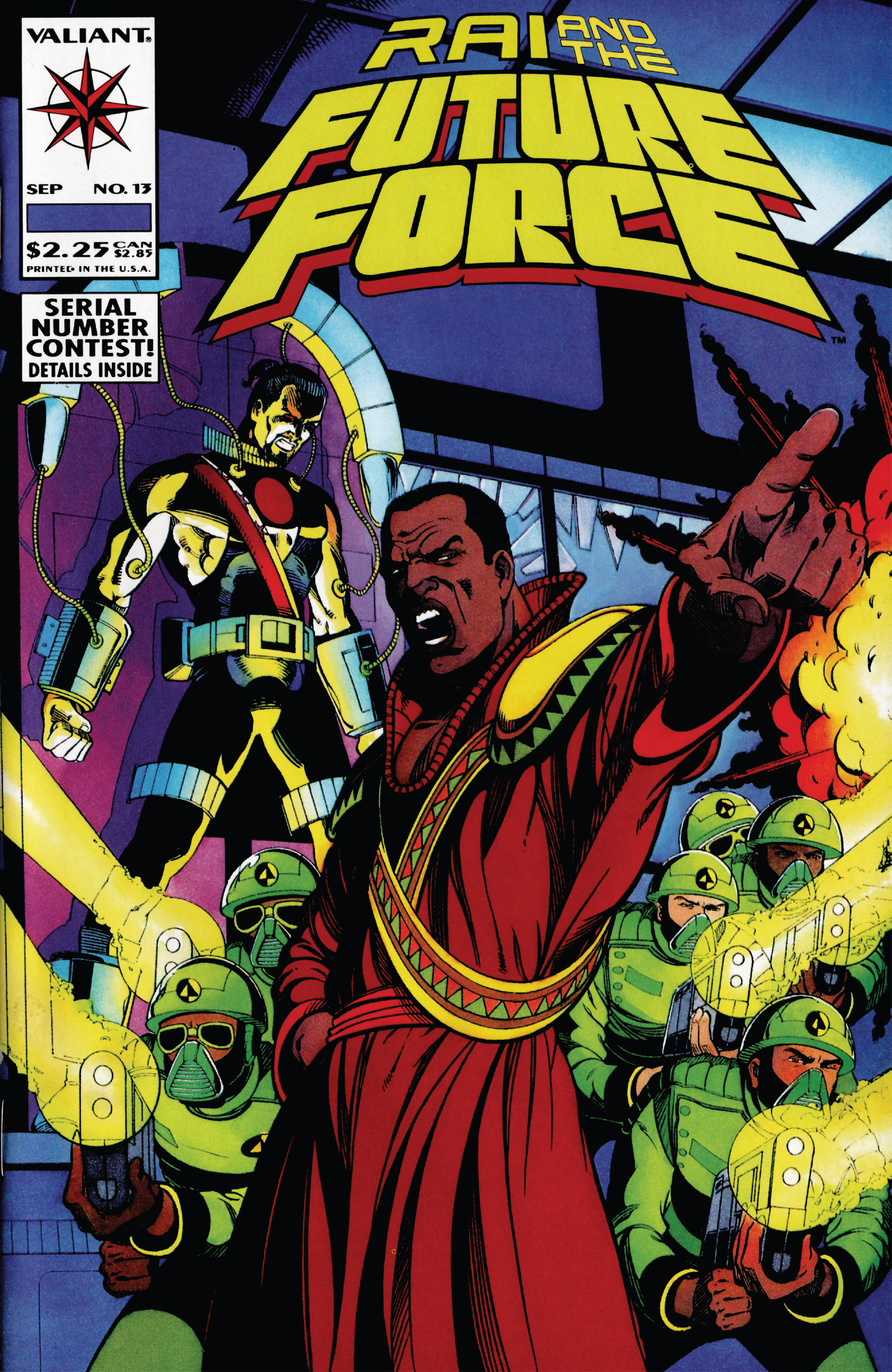 Read online Rai (1992) comic -  Issue #13 - 1