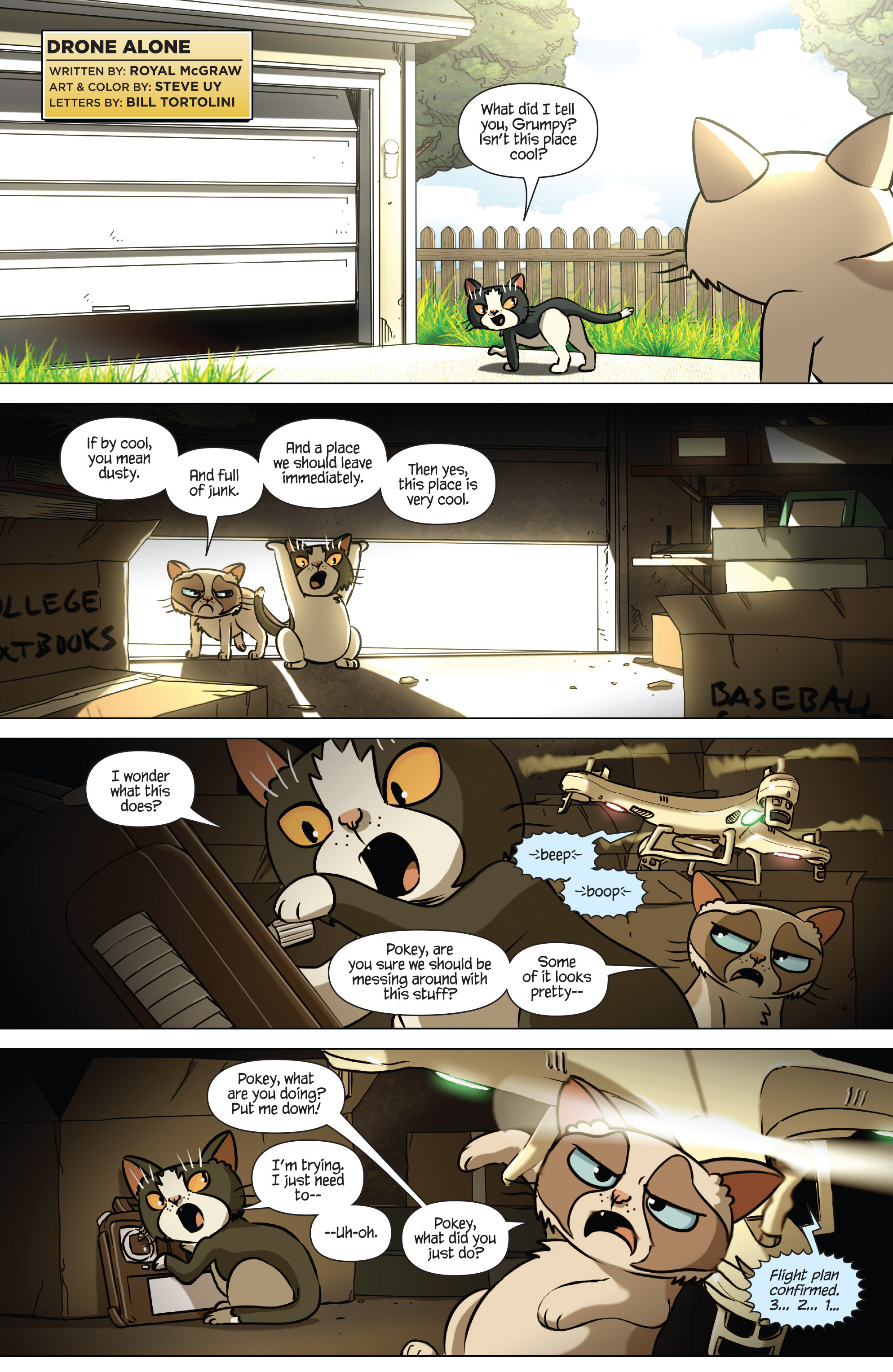 Read online Grumpy Cat & Pokey comic -  Issue #3 - 13