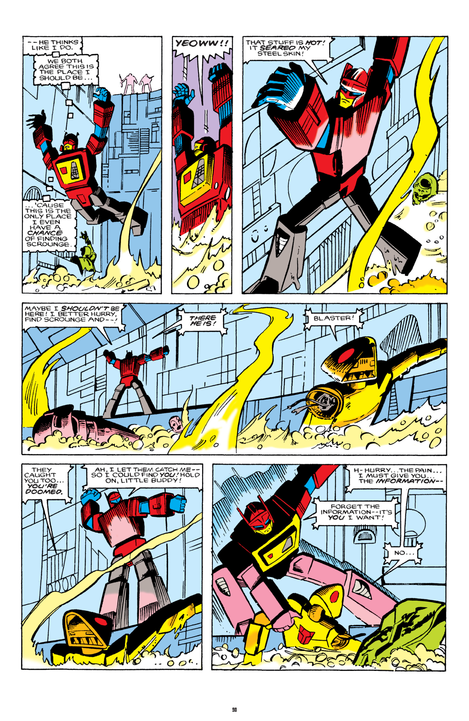 Read online The Transformers Classics comic -  Issue # TPB 2 - 91
