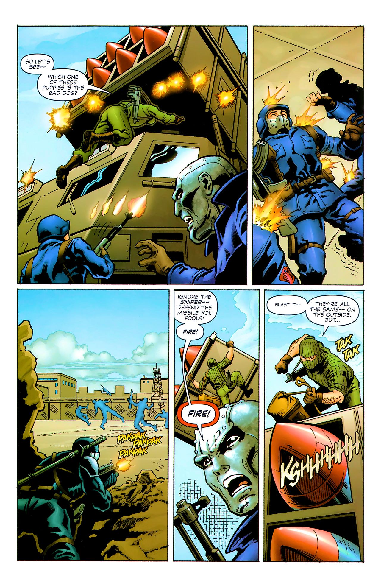 Read online G.I. Joe Reloaded comic -  Issue #7 - 23