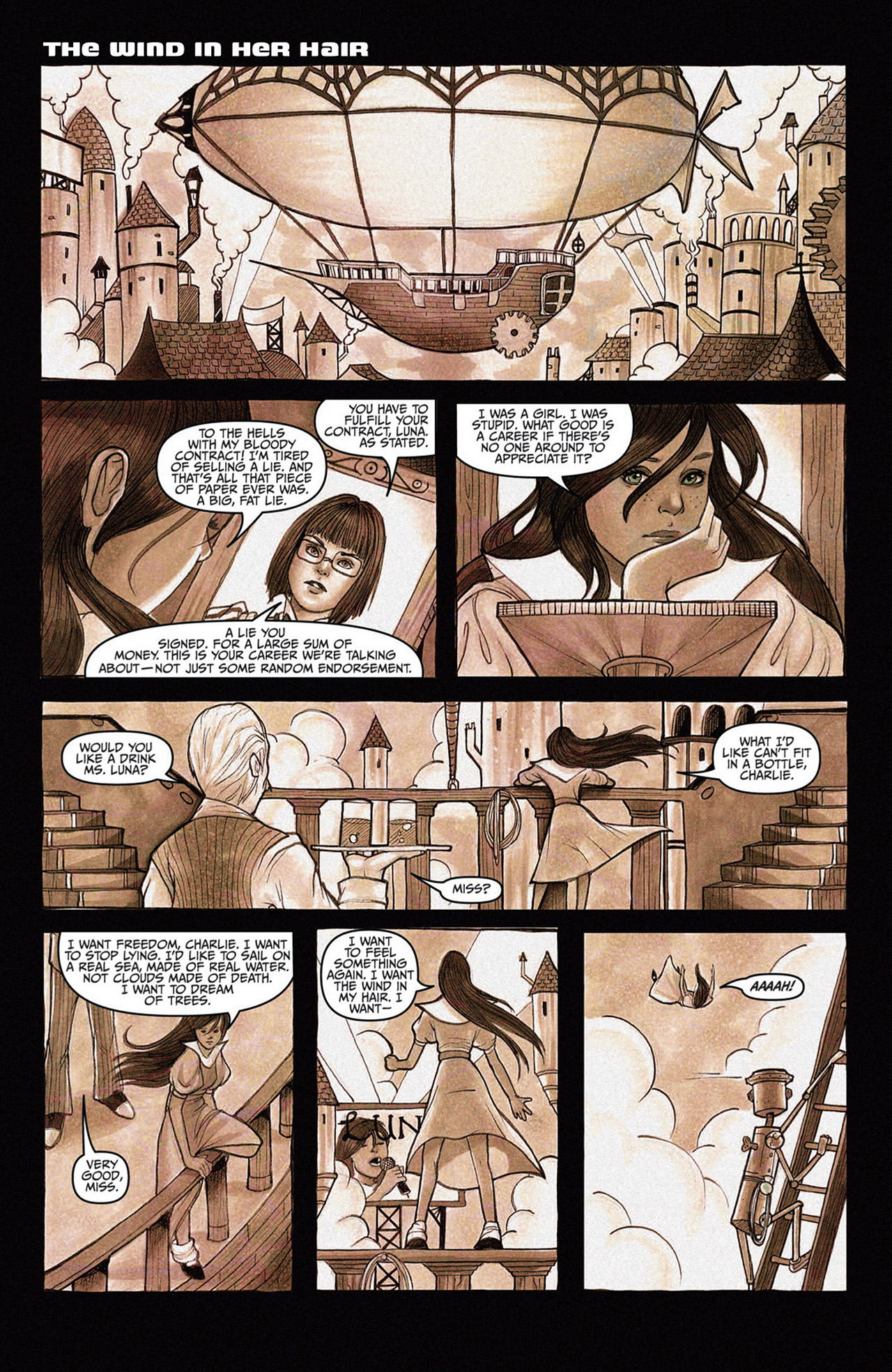 Read online Womanthology: Space comic -  Issue #5 - 10