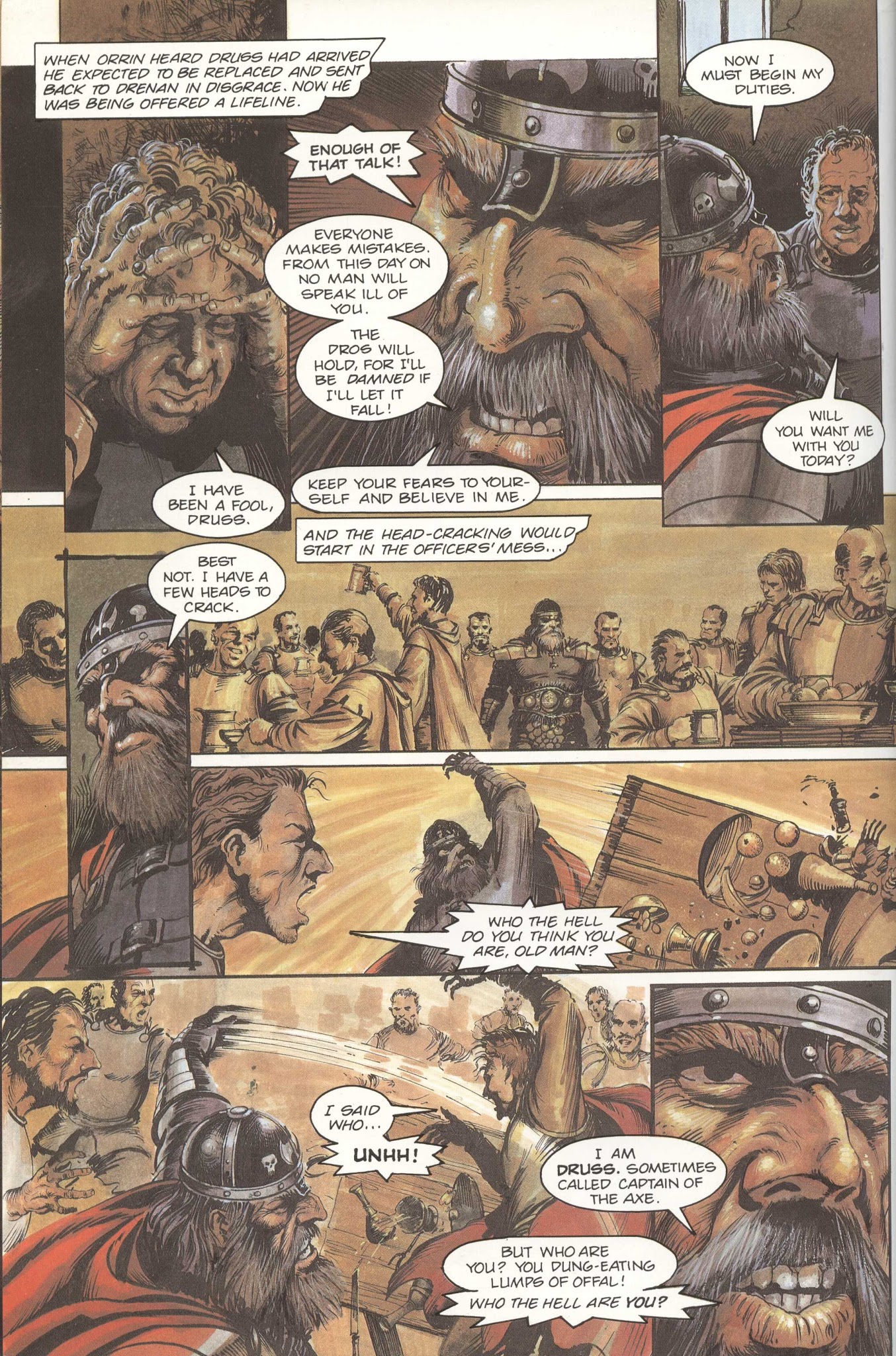 Read online David Gemmell's Legend: A Graphic Novel comic -  Issue # TPB - 33