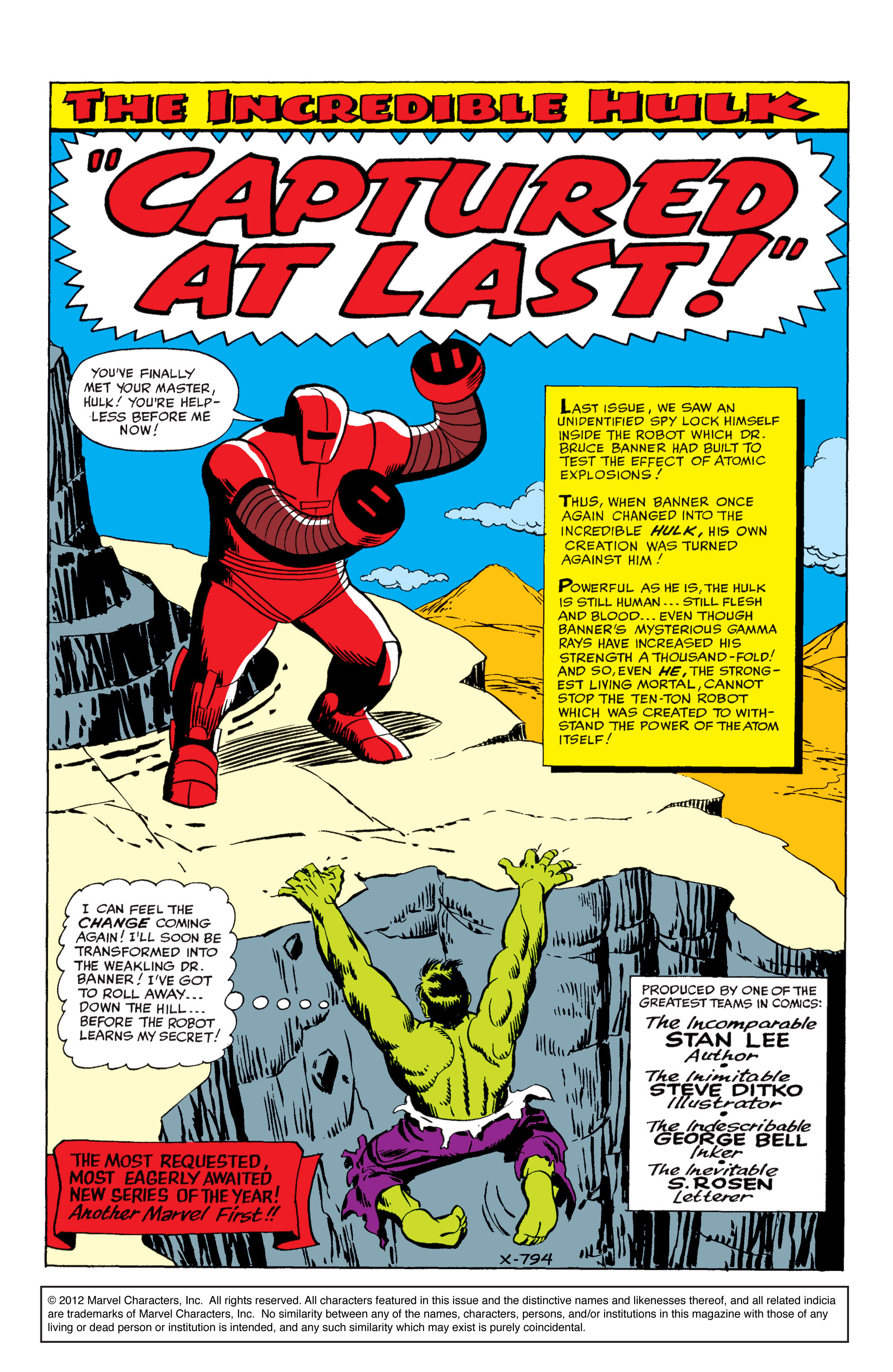 Read online Marvel Masterworks: The Incredible Hulk comic -  Issue # TPB 2 (Part 1) - 35