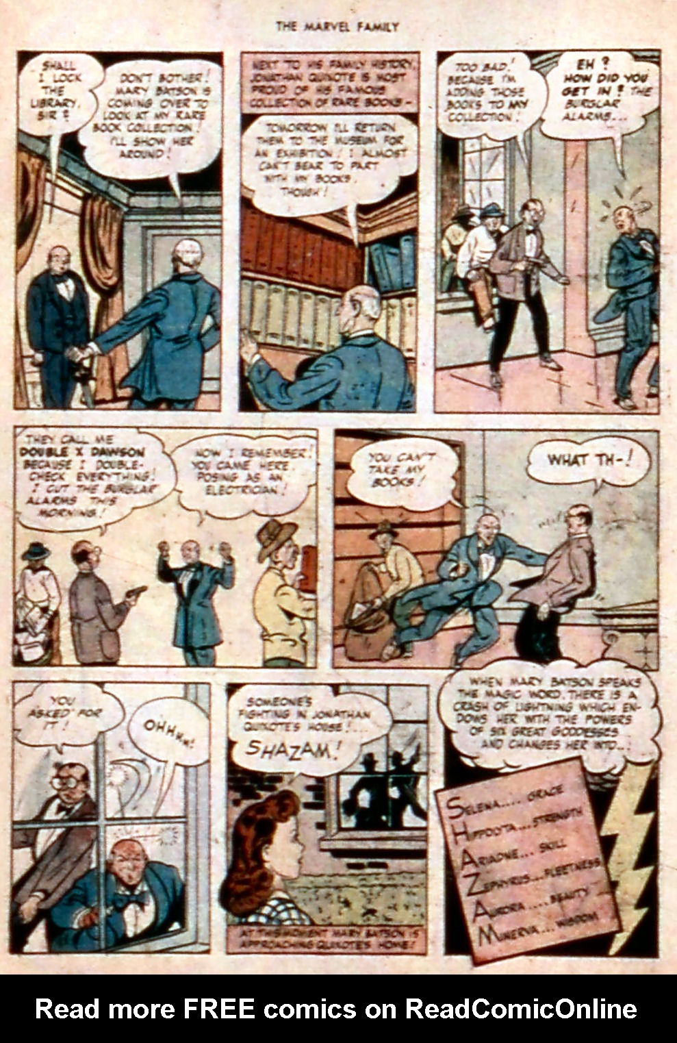 Read online The Marvel Family comic -  Issue #4 - 22