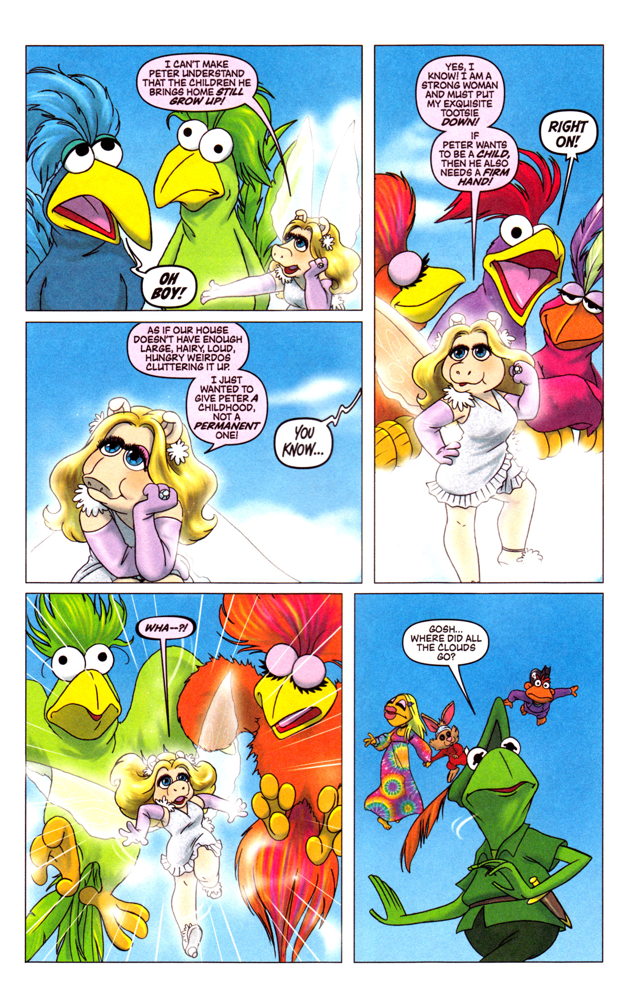 Read online Muppet Peter Pan comic -  Issue #2 - 8