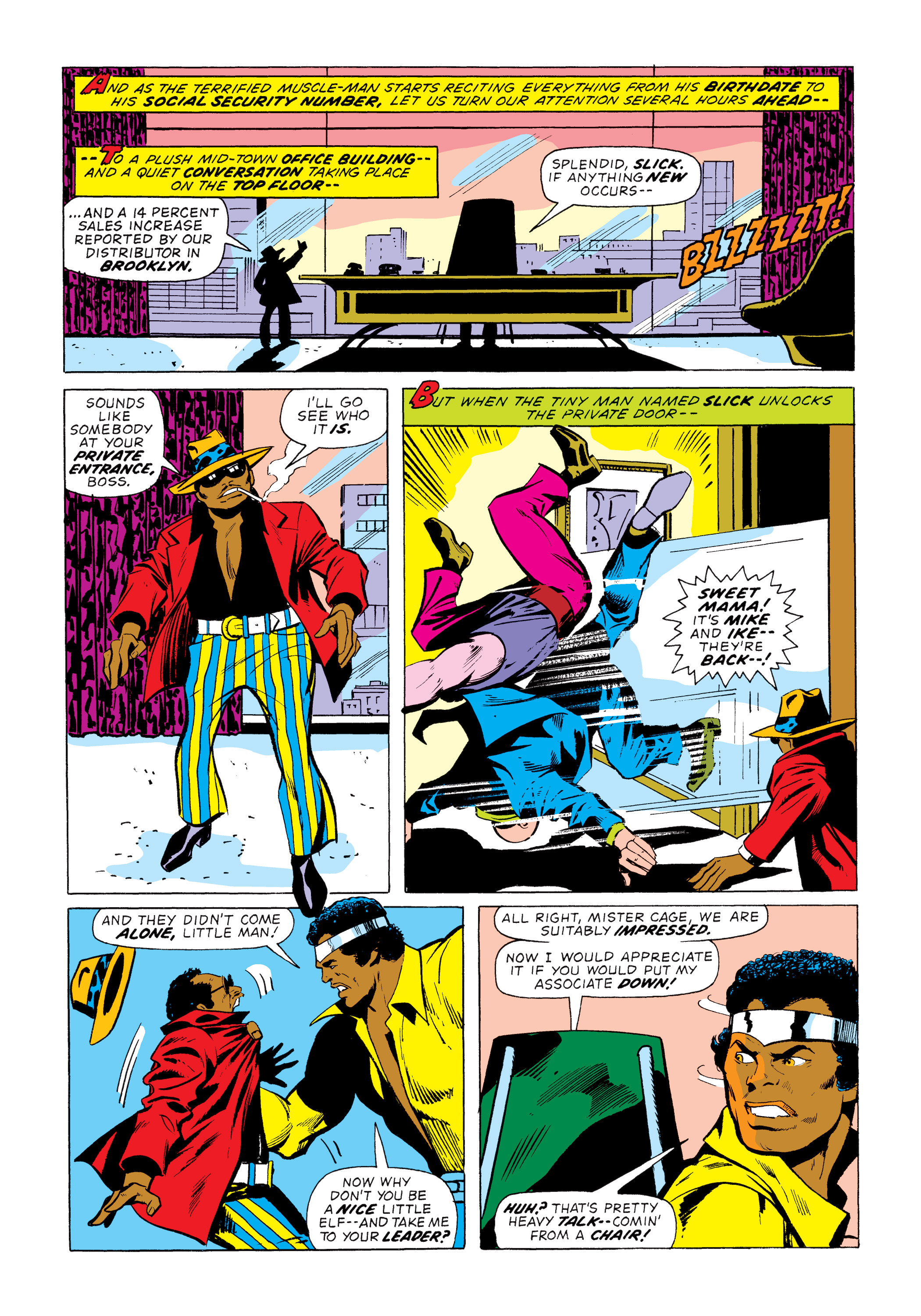 Read online Marvel Masterworks: Luke Cage, Power Man comic -  Issue # TPB 2 (Part 1) - 56