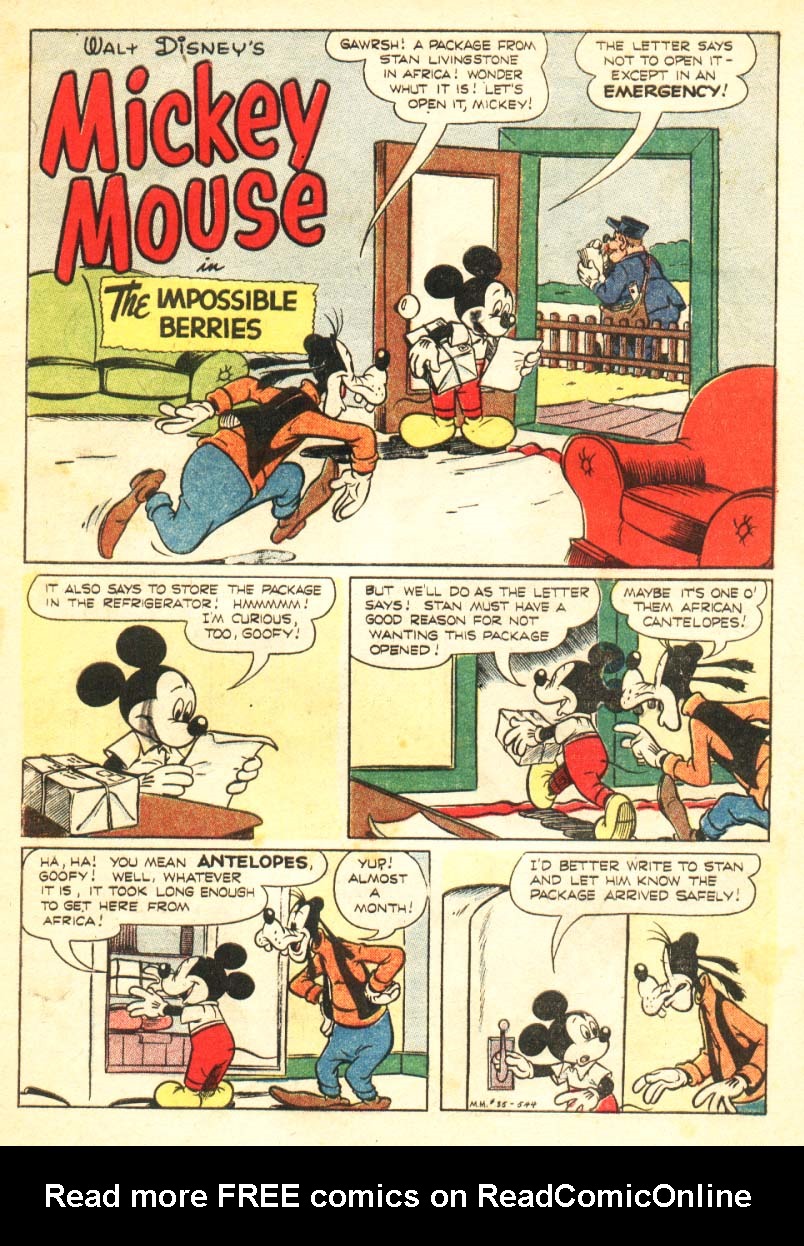 Read online Walt Disney's Mickey Mouse comic -  Issue #35 - 3