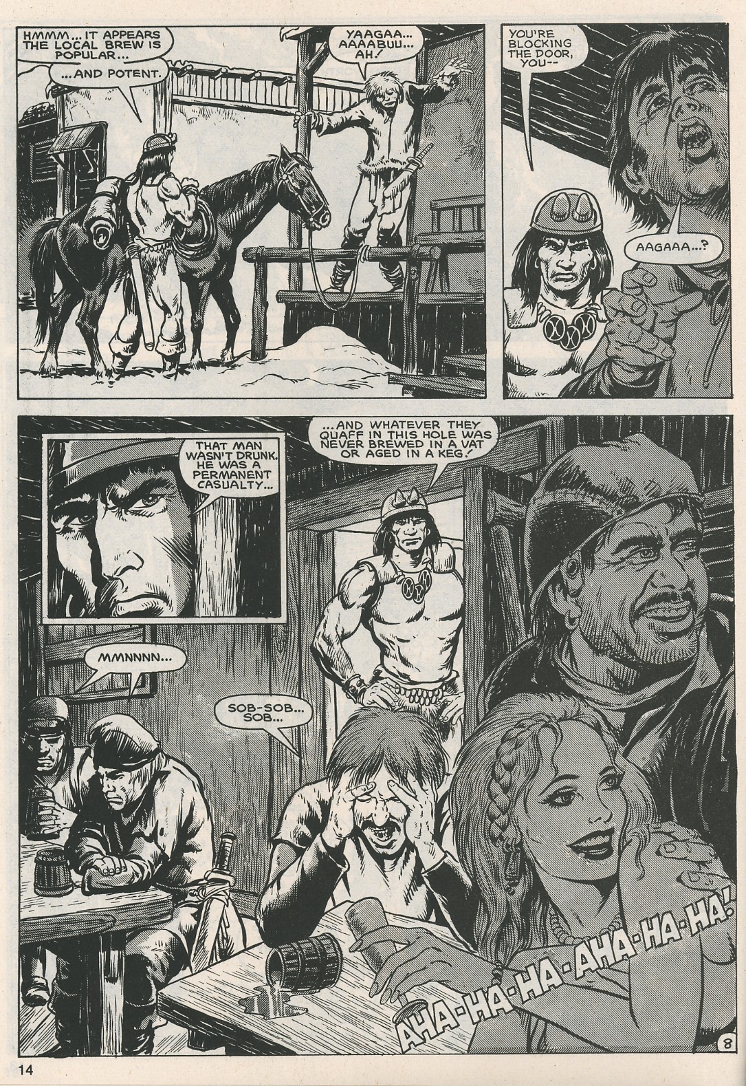 Read online The Savage Sword Of Conan comic -  Issue #118 - 13