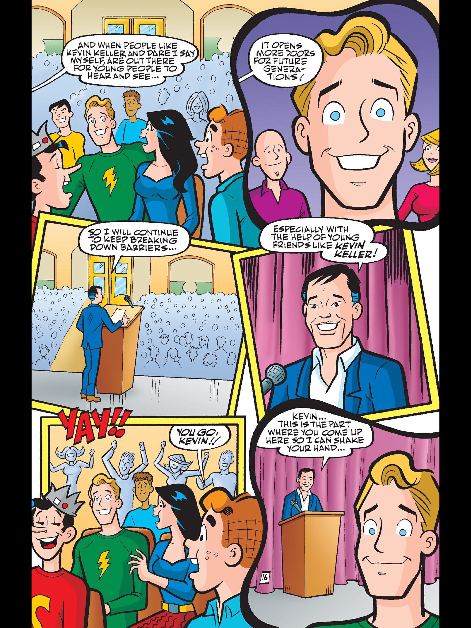 Read online Kevin Keller comic -  Issue #6 - 17