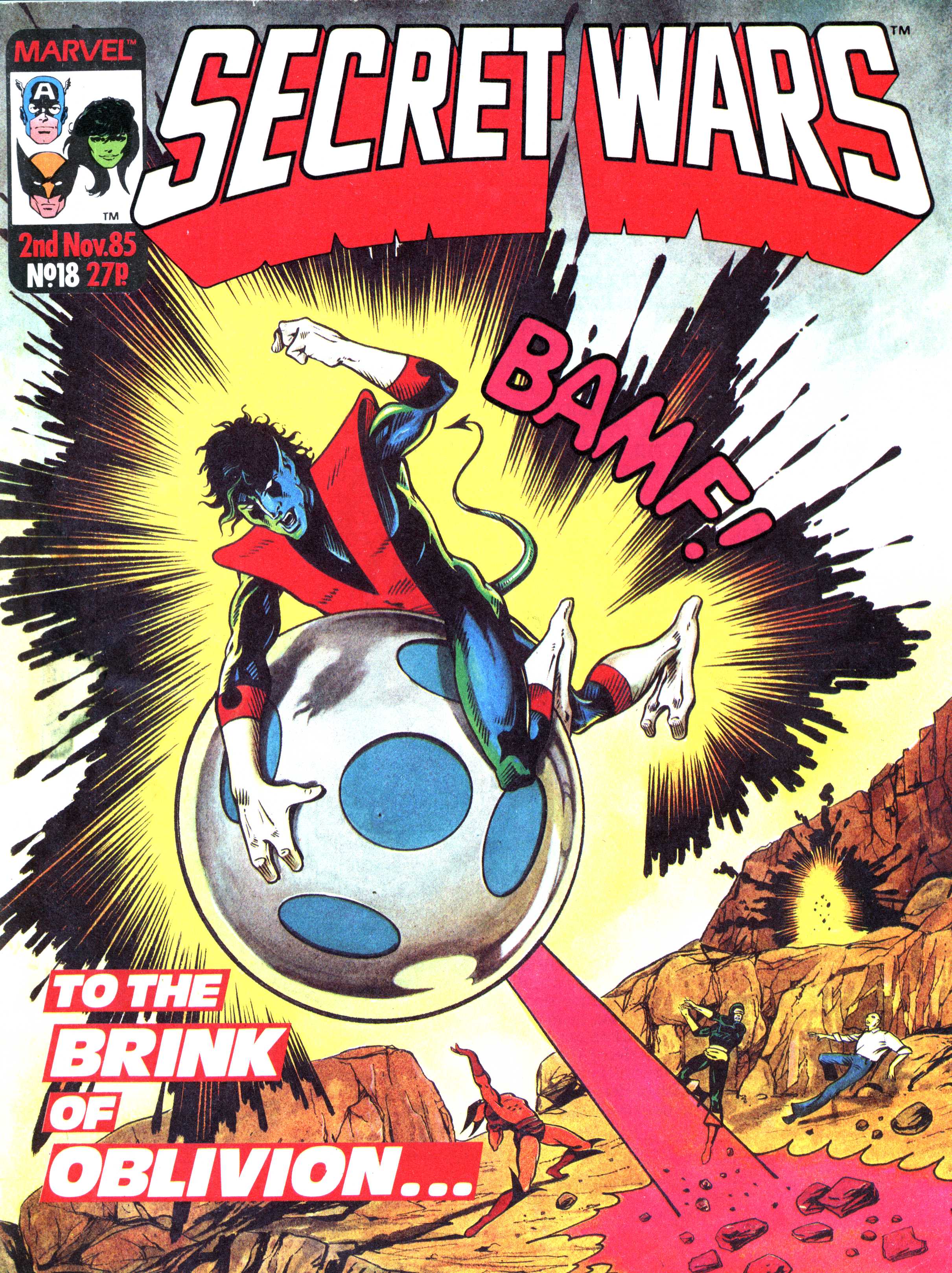 Read online Secret Wars (1985) comic -  Issue #18 - 1