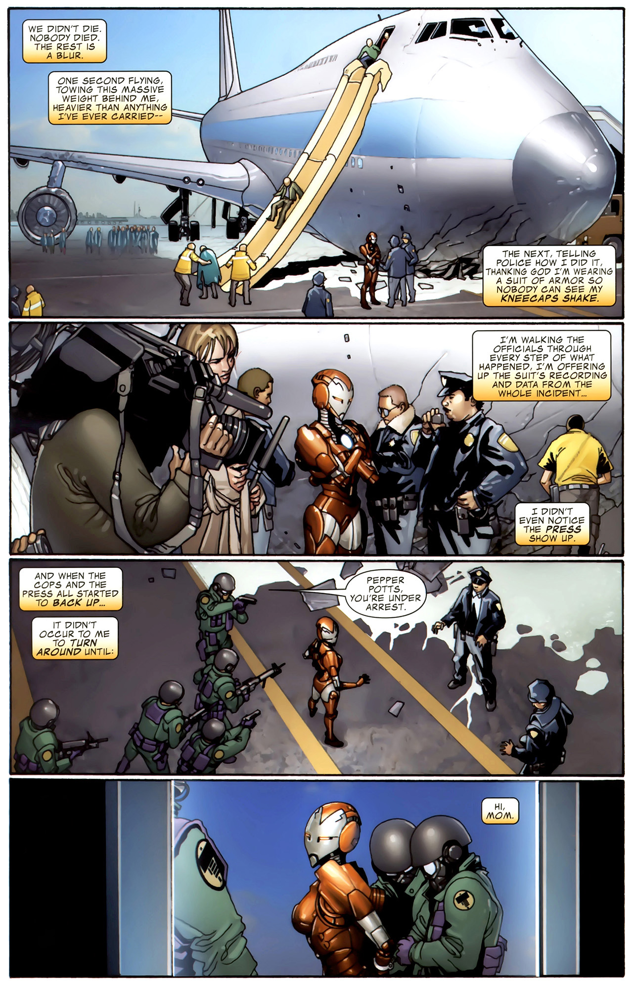 Read online The Invincible Iron Man (2008) comic -  Issue #12 - 21