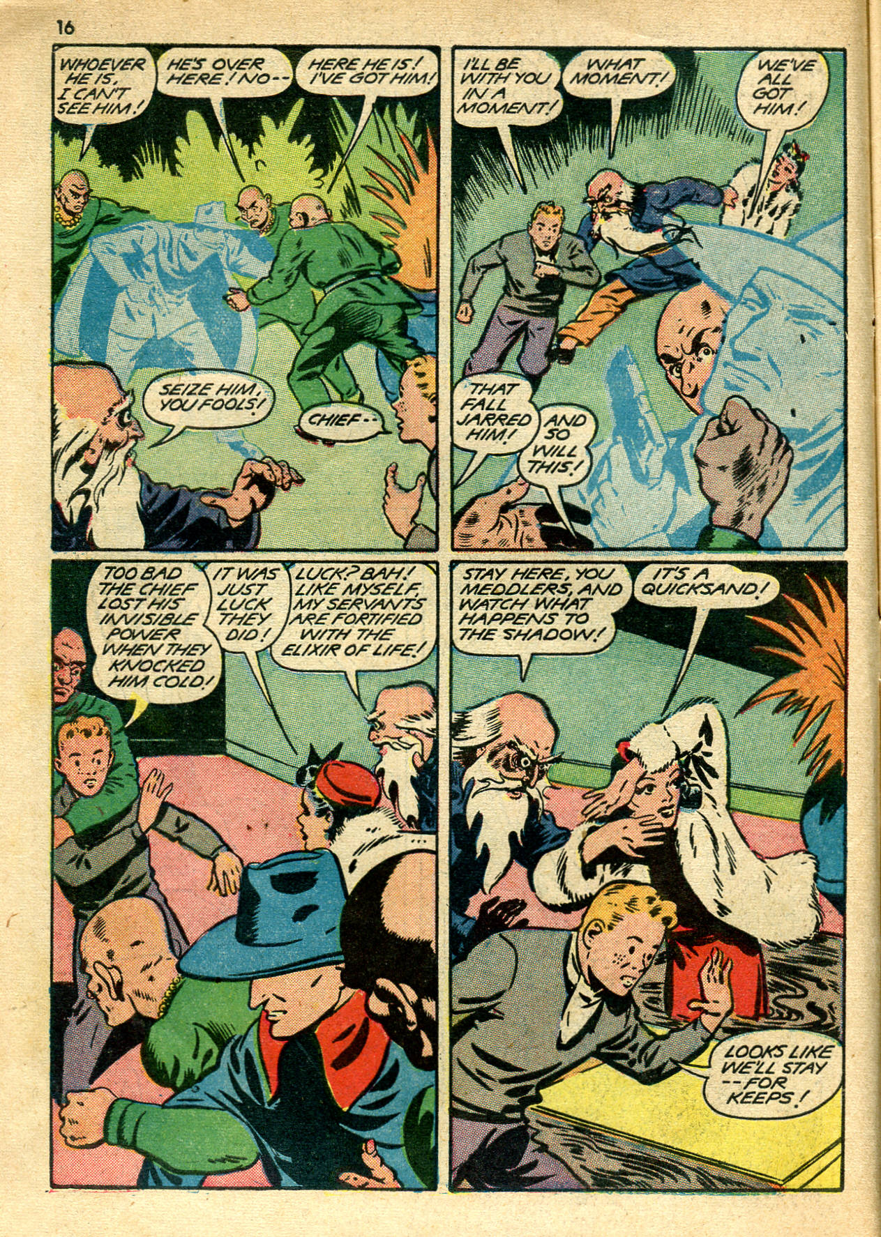 Read online Shadow Comics comic -  Issue #27 - 17