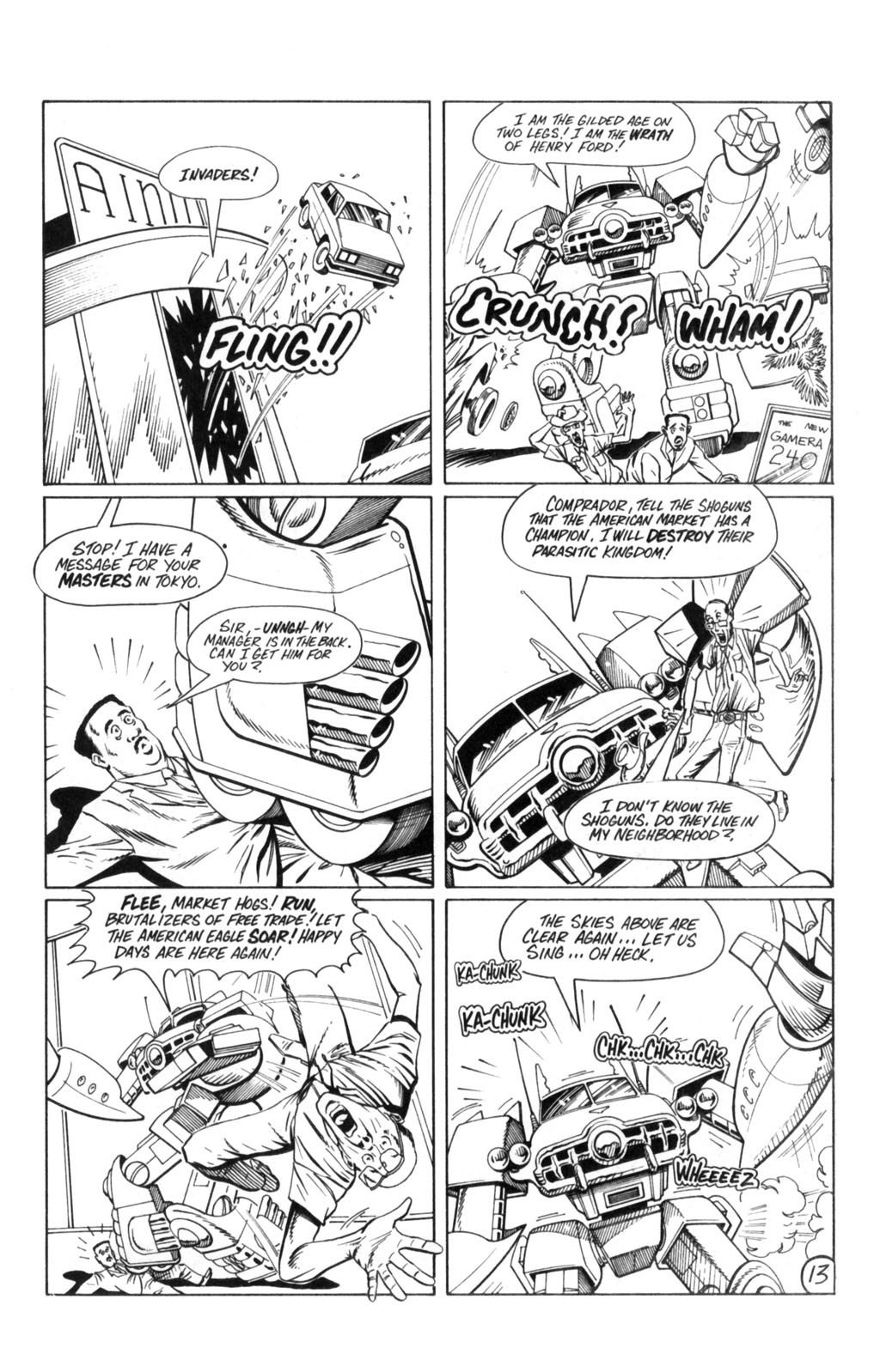 Read online Paul the Samurai (1992) comic -  Issue #1 - 15