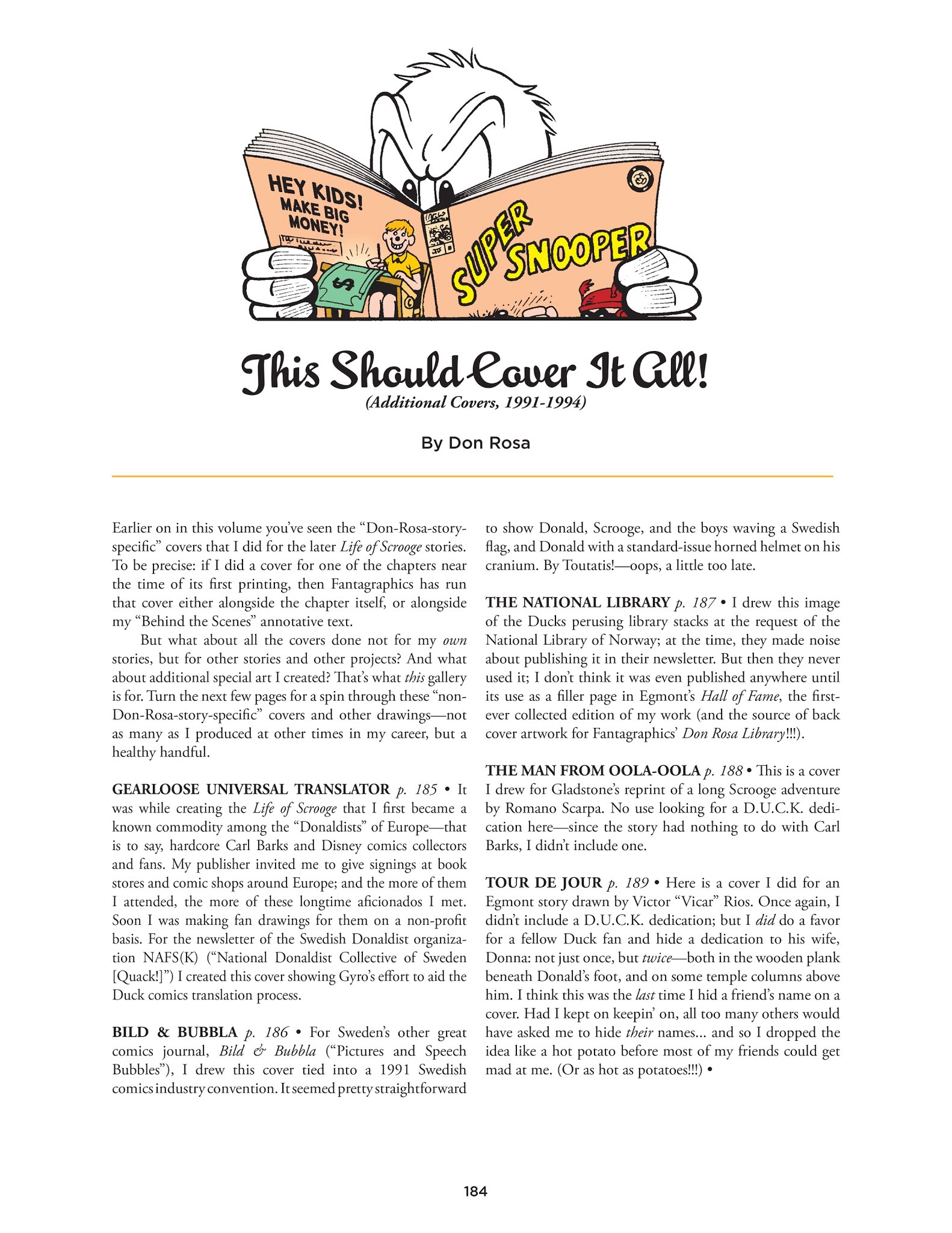 Read online Walt Disney Uncle Scrooge and Donald Duck: The Don Rosa Library comic -  Issue # TPB 5 (Part 2) - 84