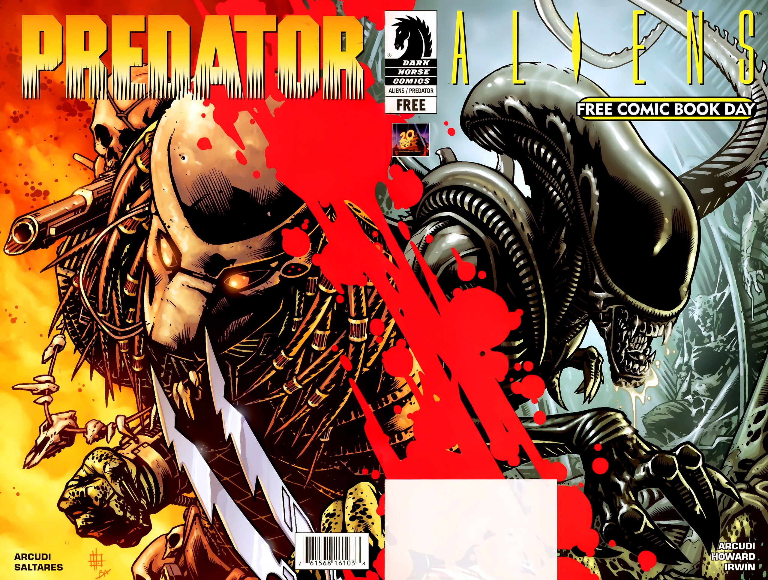 Read online Free Comic Book Day Aliens/Predator comic -  Issue # Full - 1