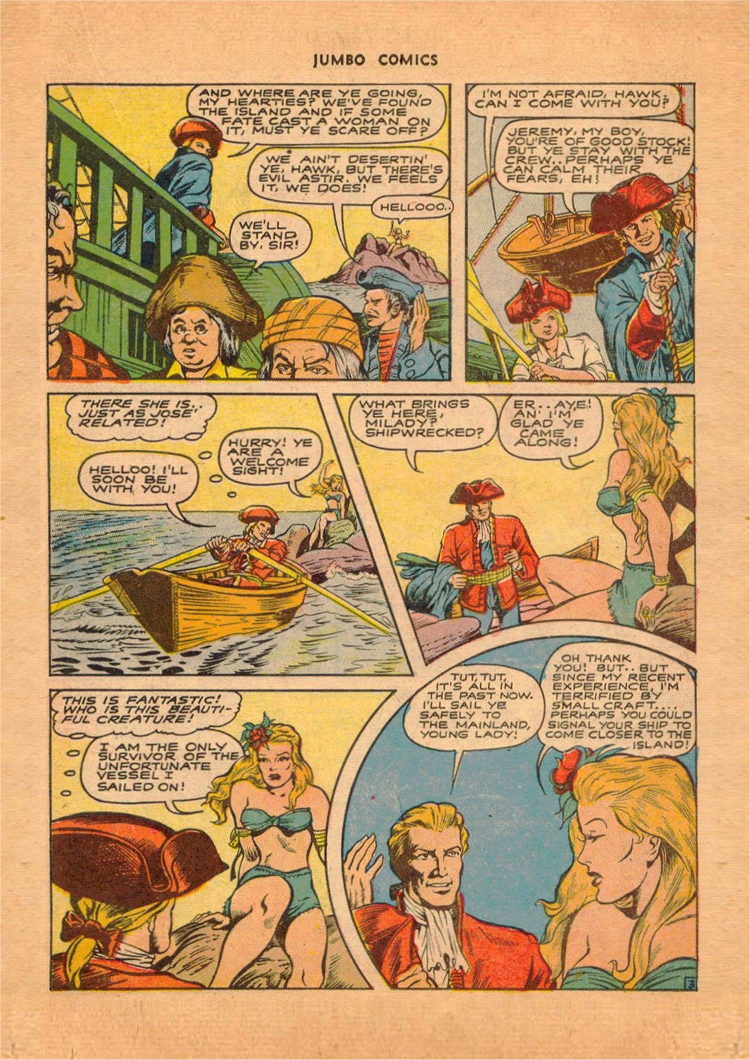 Read online Jumbo Comics comic -  Issue #64 - 23
